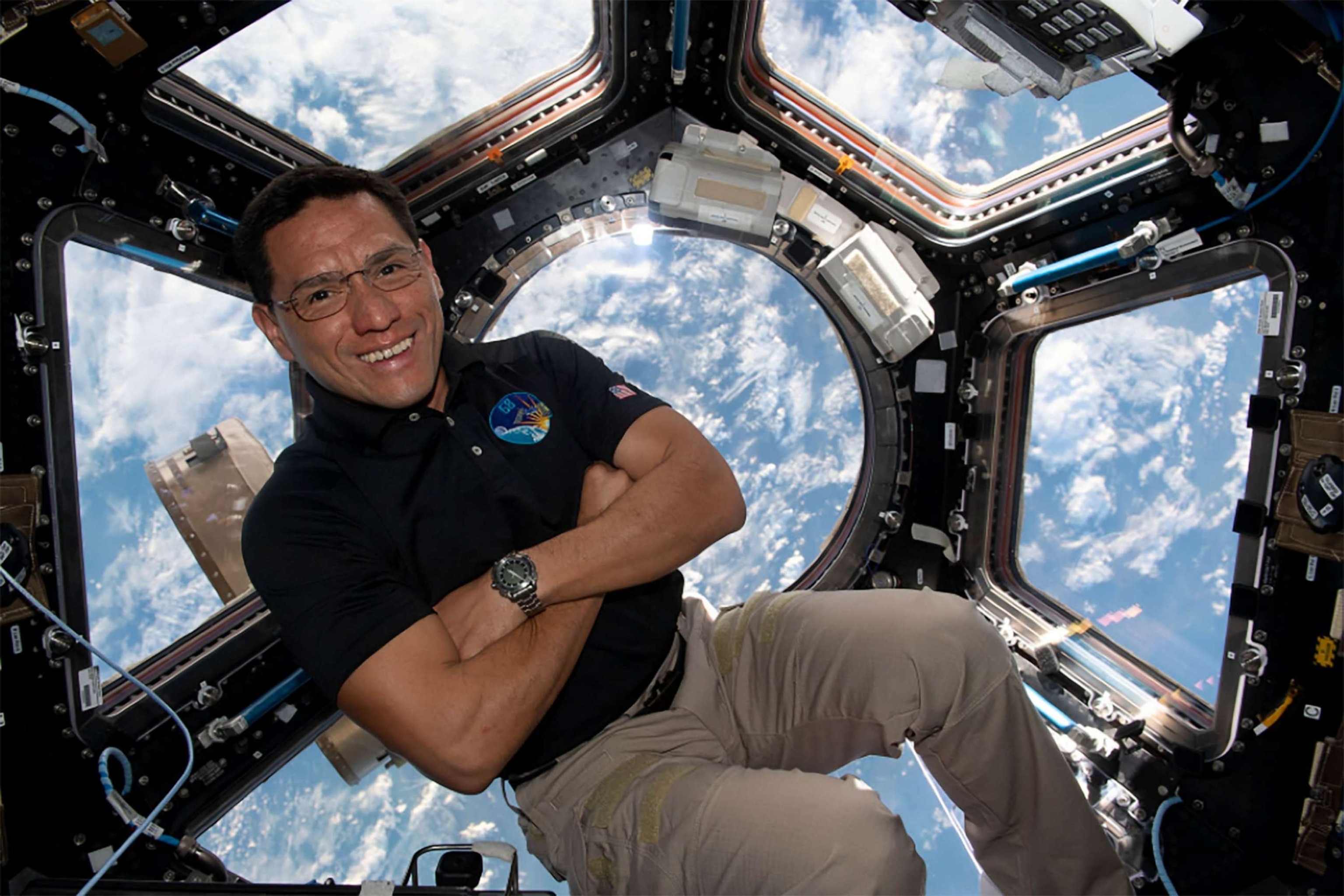 PHOTO: NASA astronaut Frank Rubio