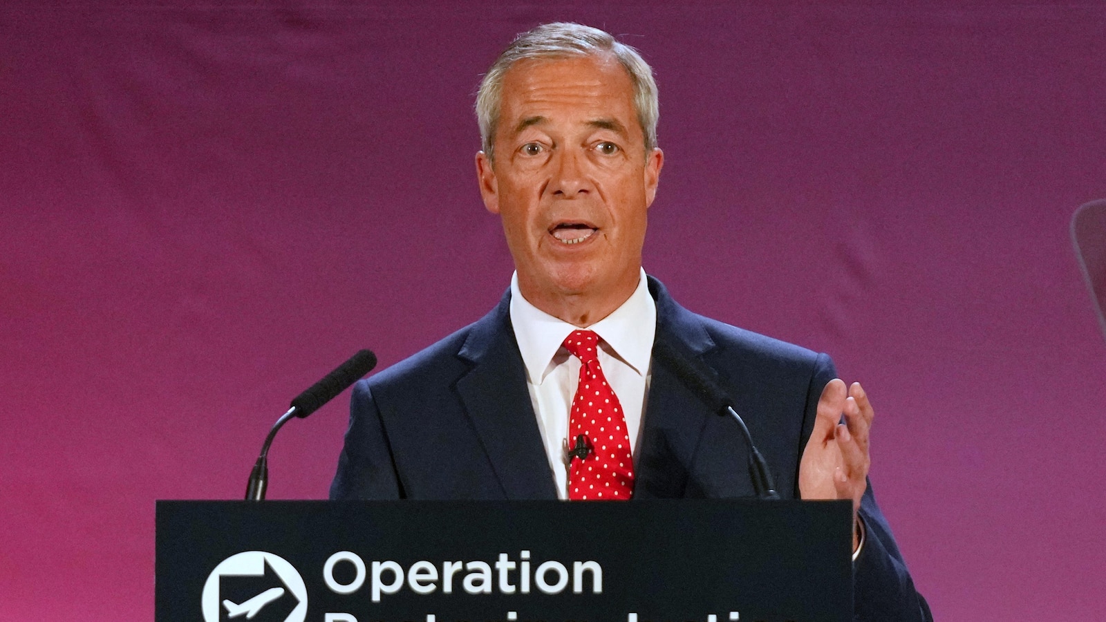 Найджъл Фараж лидерът на реформата на британската реформа е обещал