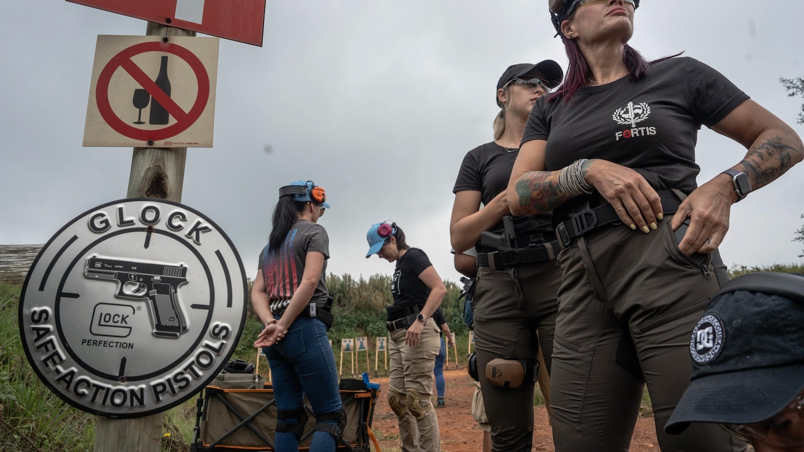 Women in South Africa take up guns and martial arts for protection against gender violence