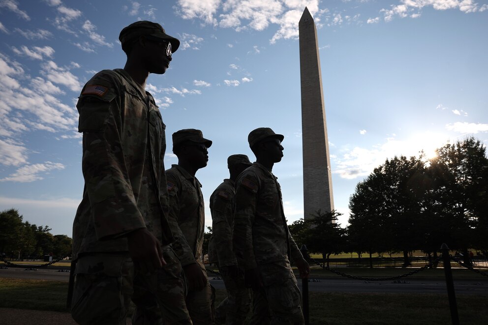 PHOTO: Trump Increases Federal Law Enforcement Presence, Deploys National Guard In Nation's Capital