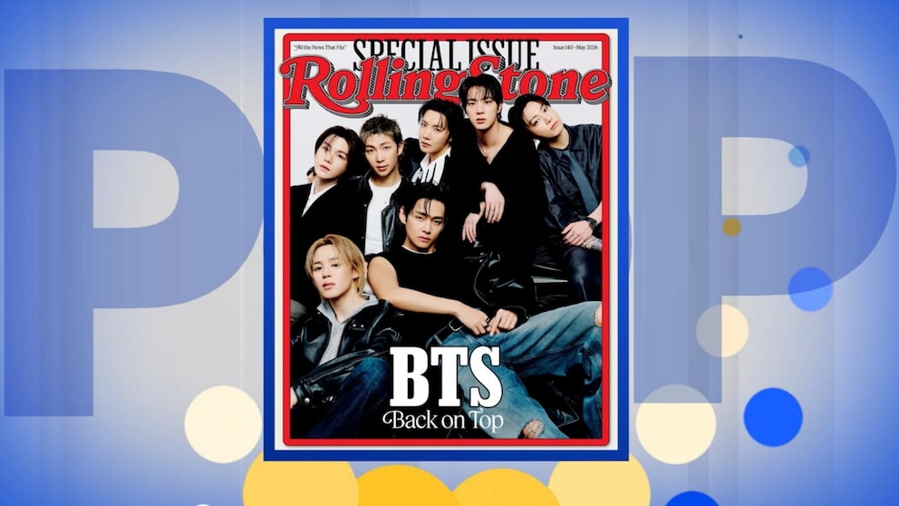 WATCH:  BTS gets 8 Rolling Stone magazine covers