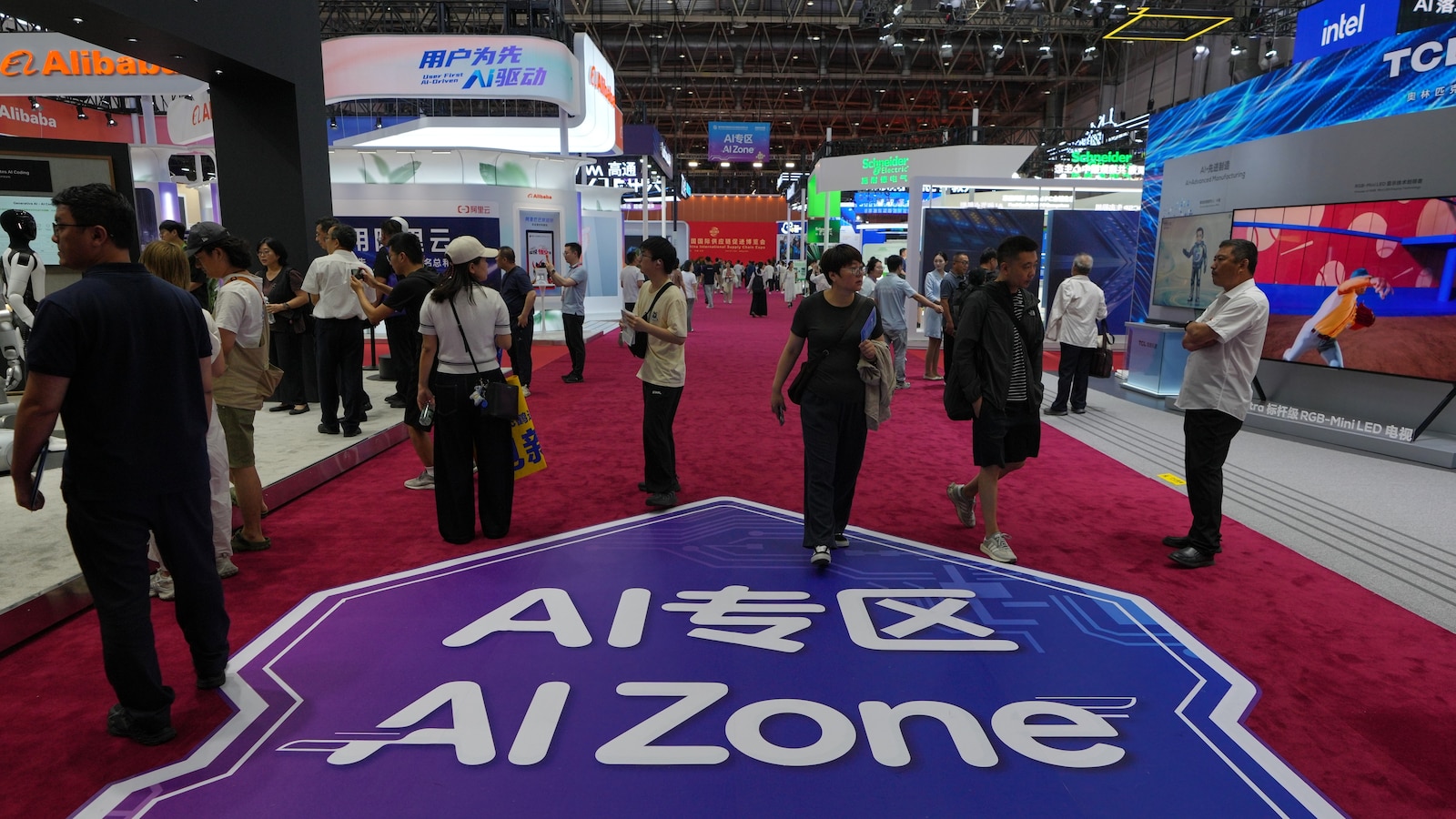 As the US and China form AI blocs, countries are increasingly torn between them
