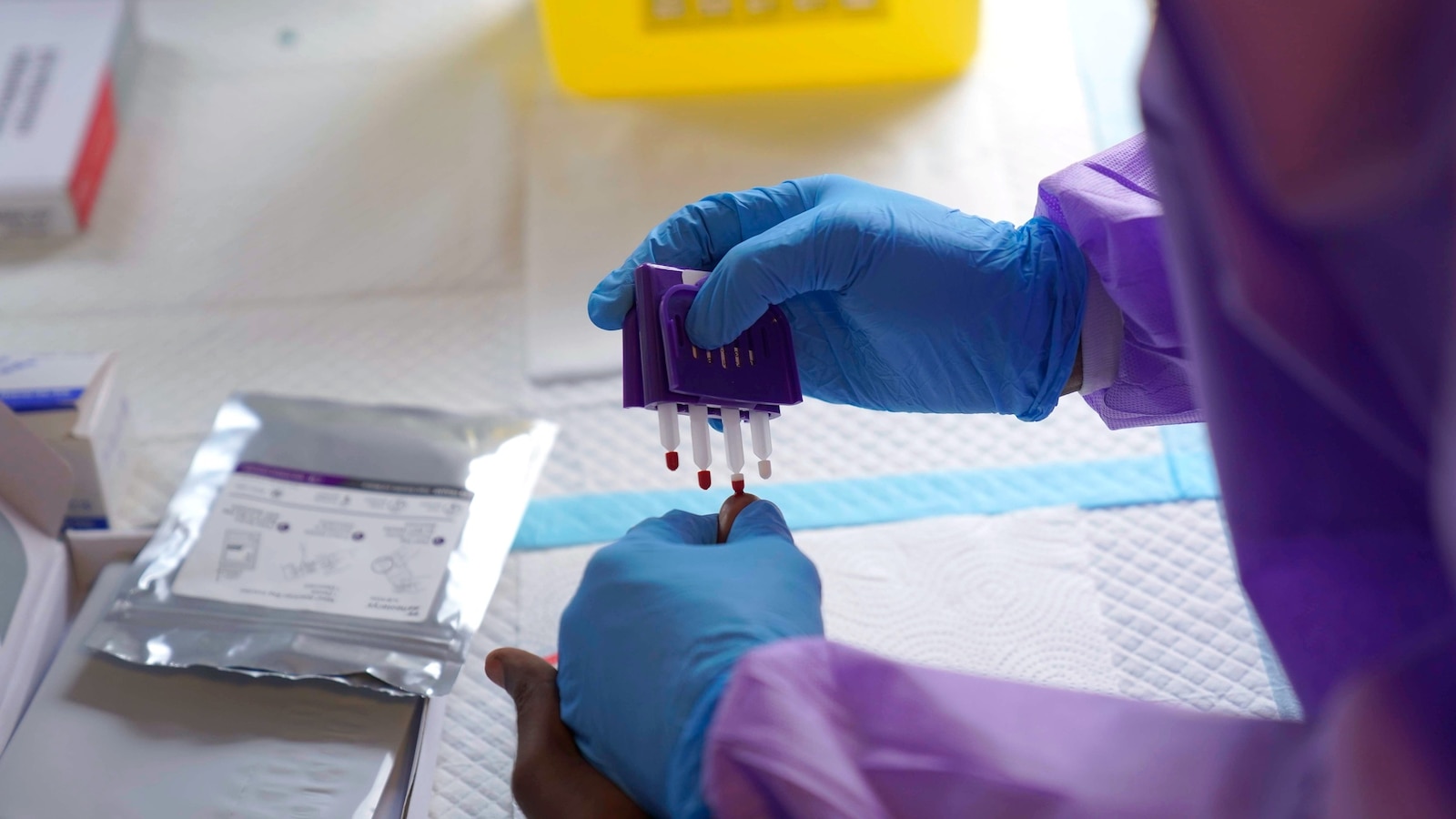 1st person inoculated in trial for Ebola vaccine to protect against strain behind DRC outbreak