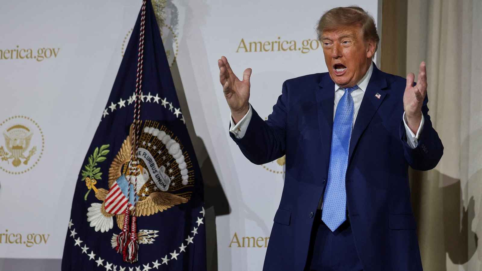 Trump says he will not curb AI development ahead of meeting with tech CEOs