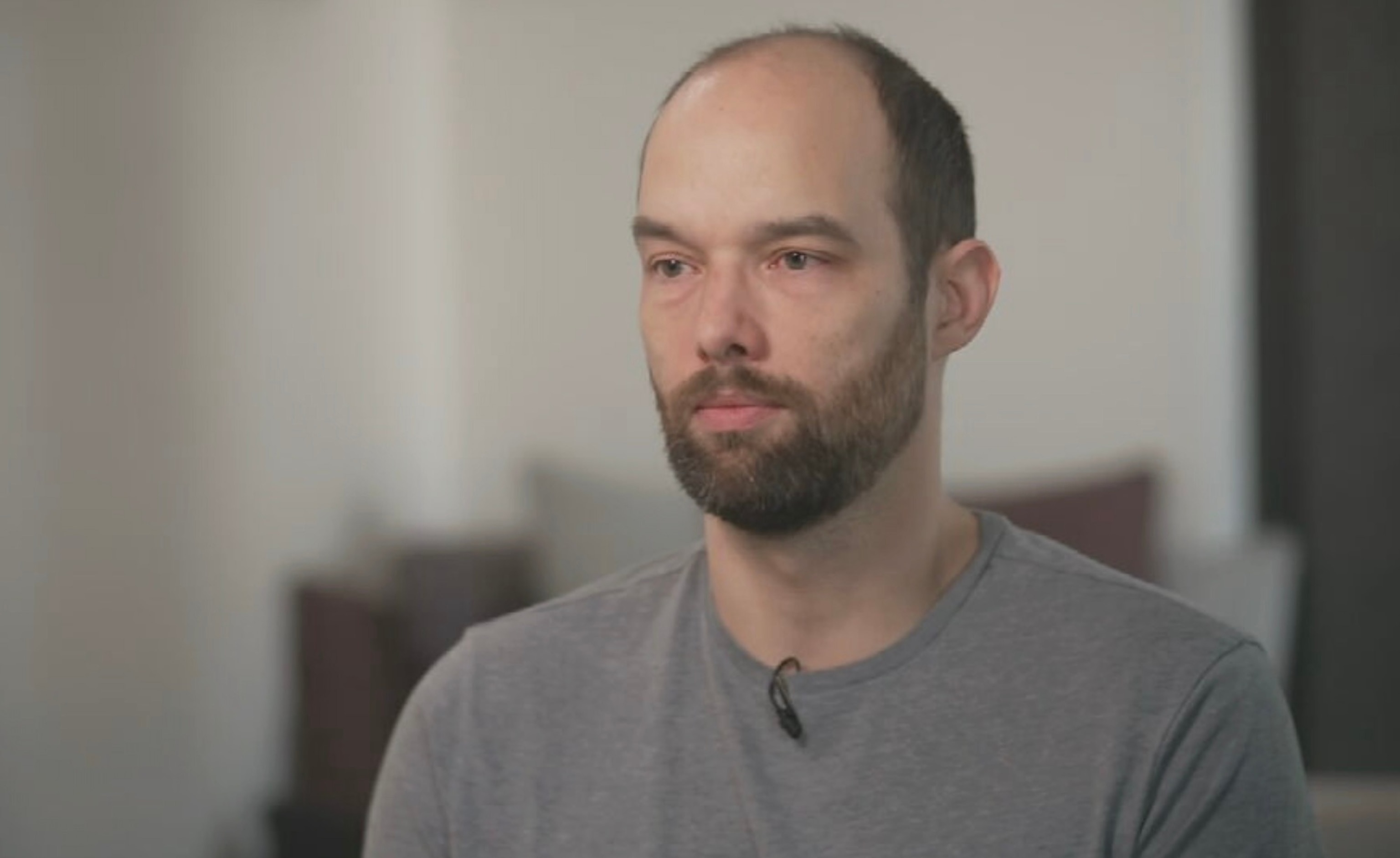 PHOTO: William Vermie, an Army veteran and Purple Heart recipient, told ABC News that he was detained by ICE agents in his Minneapolis, Minn., neighborhood, January 13, 2026, and held for eight hours.
