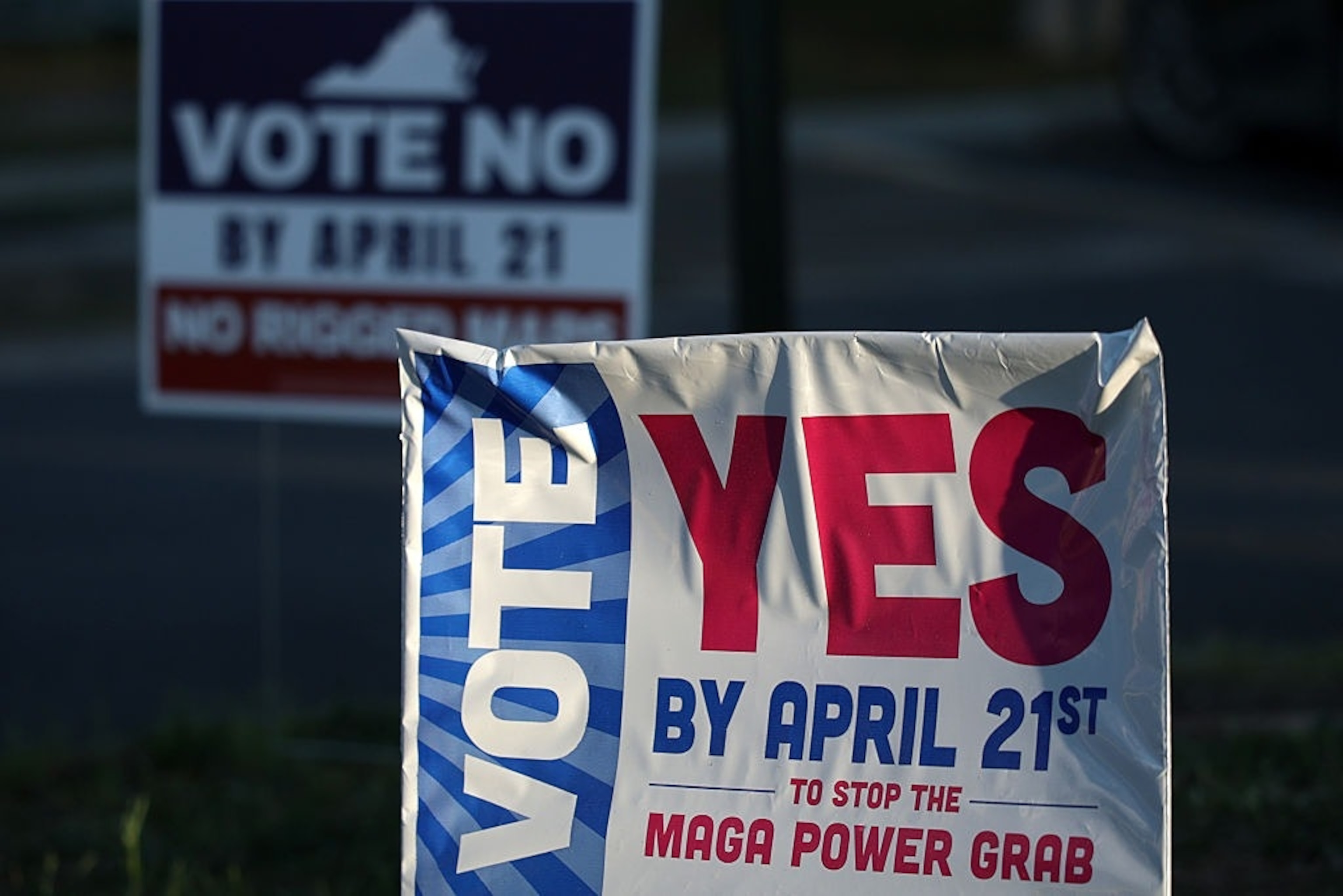 PHOTO: Early Voting Nears End For Virginia's Redistricting Referendum