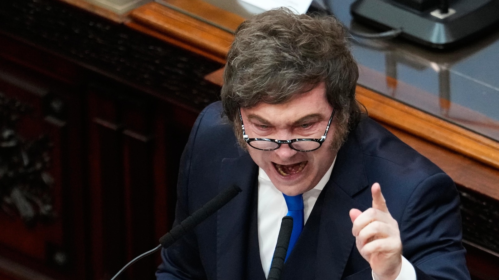 Argentina's Milei opens Congress praising Trump and attacking opposition