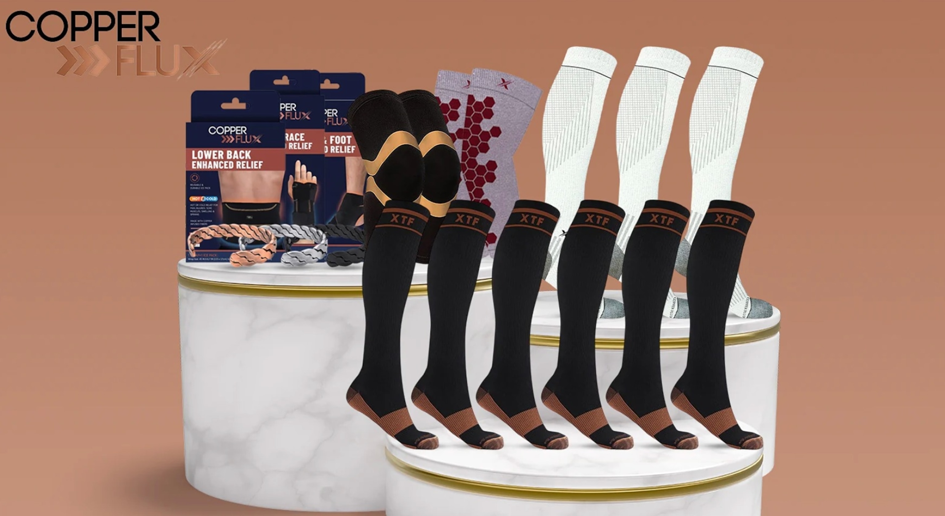 CopperFlux Compression Socks