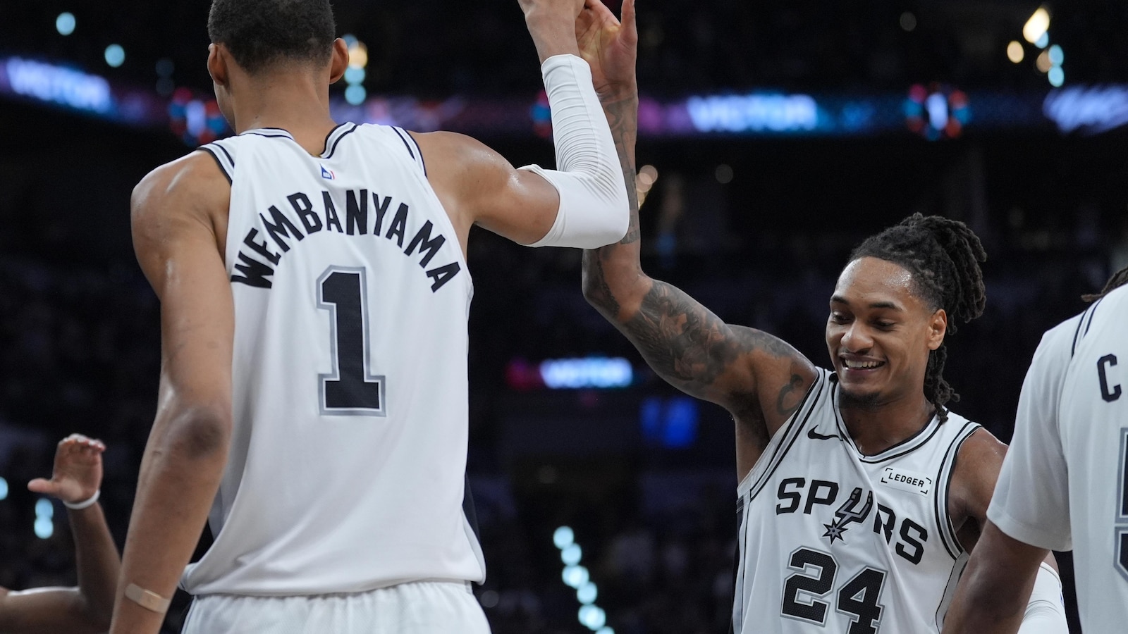 Wembanyama's double-double powers Spurs past Trail Blazers and into Western Conference semifinals