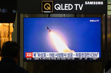 خبر پرتاب موفقیت‌آمیز موشک بالستیک قاره‌پیما جدید هواسونگ-۱۹ توسط کره شمالی