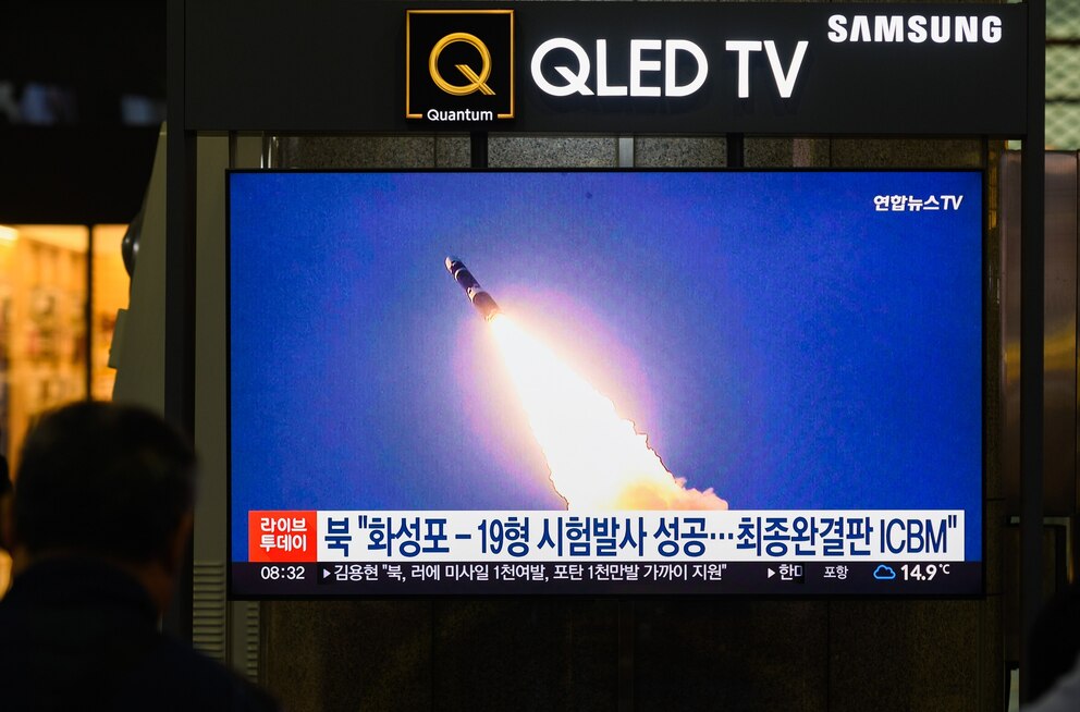 PHOTO: North Korea's Korean Central News Agency (KCNA) said, Nov. 1 , 2024, that it successfully test-fired the new Hwasong-19 intercontinental ballistic missile.