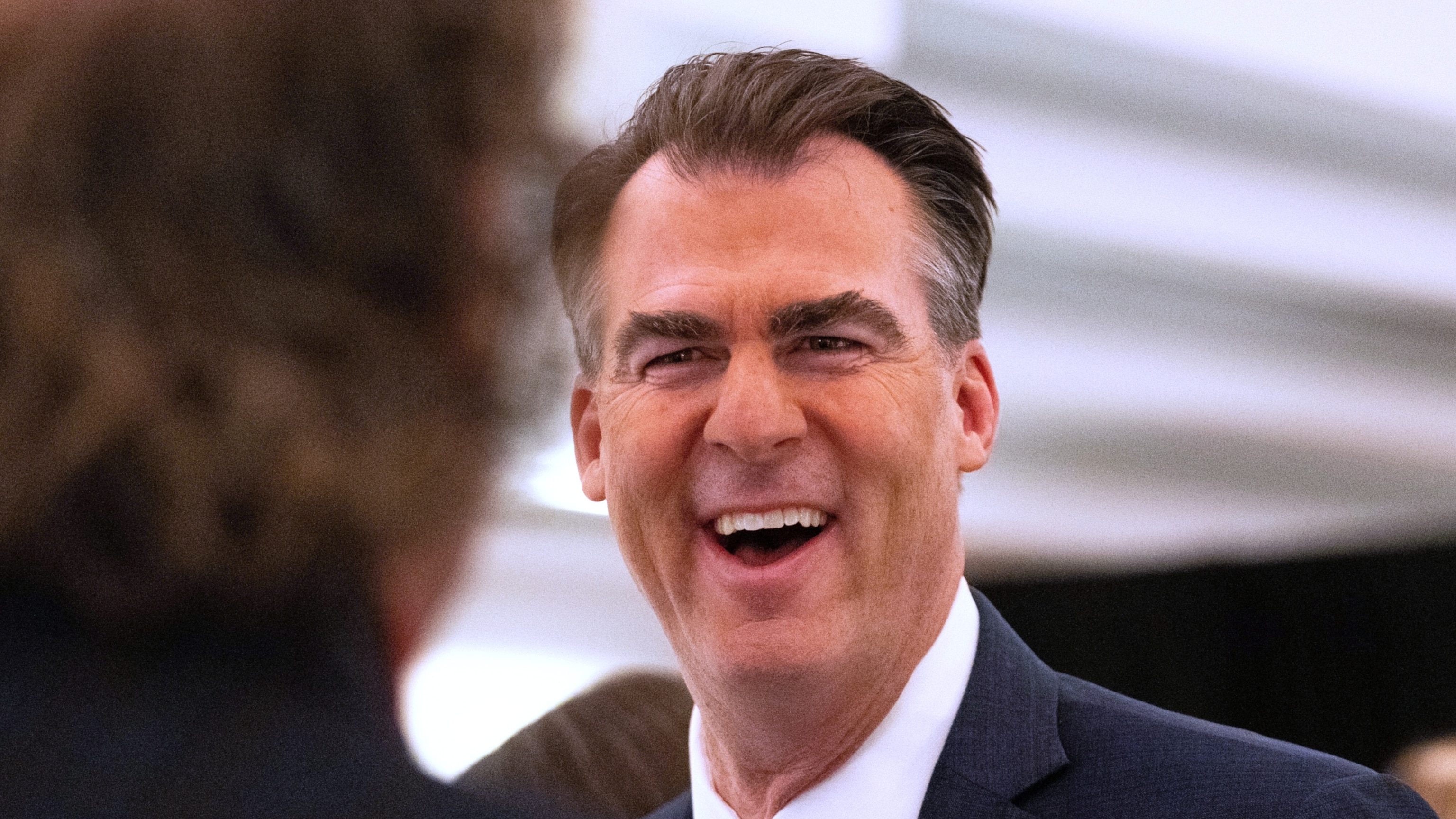 Oklahoma Gov . Kevin Stitt has thoughts about toning down political fights . Here what he says