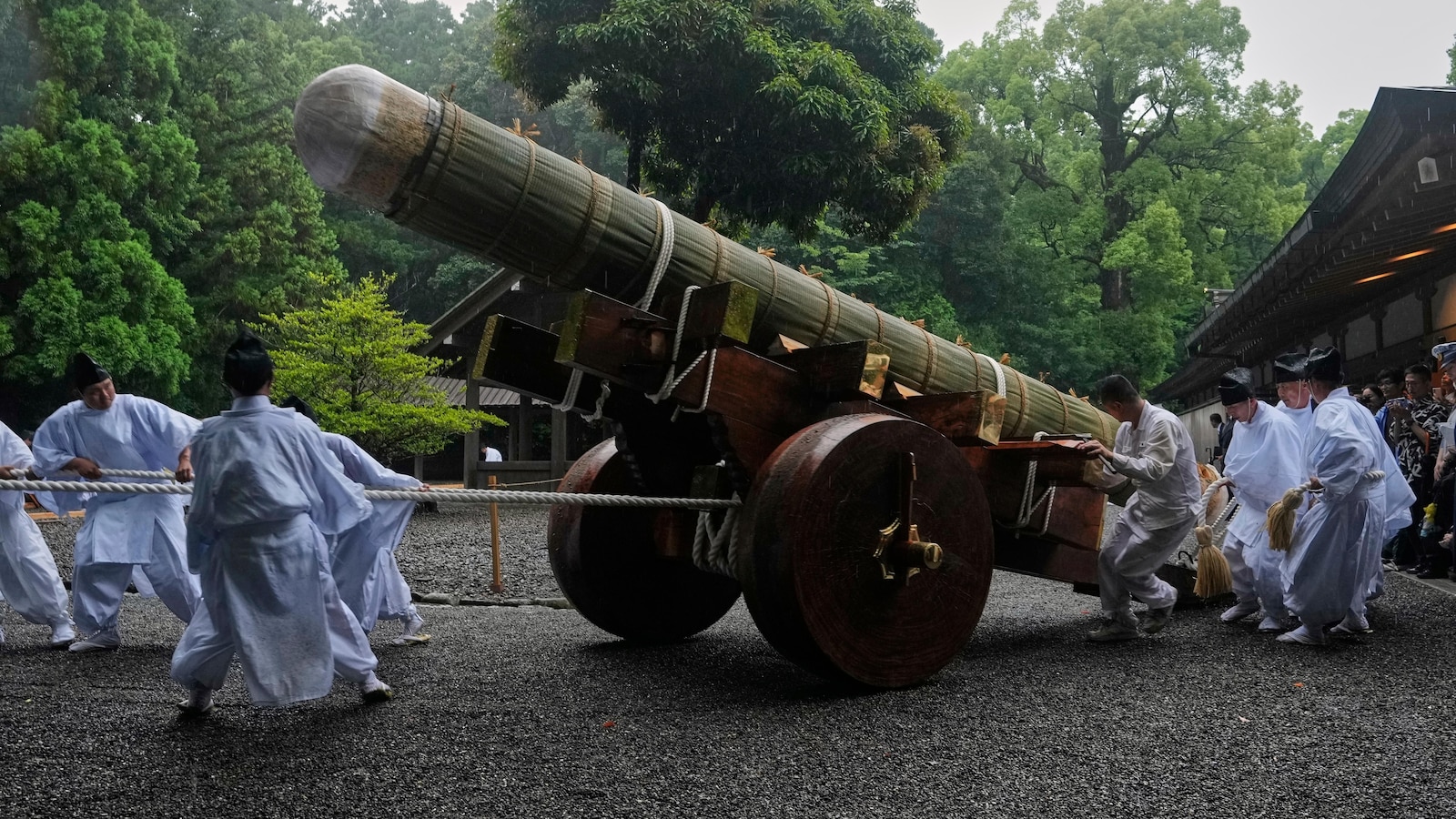 Japan`s most sacred Shinto shrine has been rebuilt every 20 years for more than a millennium