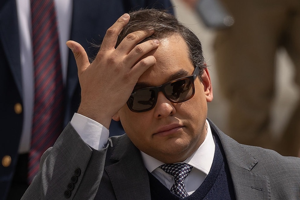 PHOTO: Former Representative George Santos Faces Sentencing For Fraud