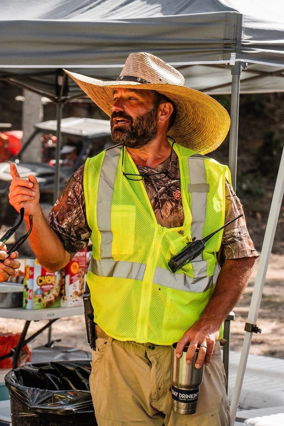 PHOTO: A camp in central Texas designed for children with disabilities that had severe damage following the deadly flooding that hit the region was able to open on time this summer, thanks, in part, to the help from two men and hundreds of volunteers.