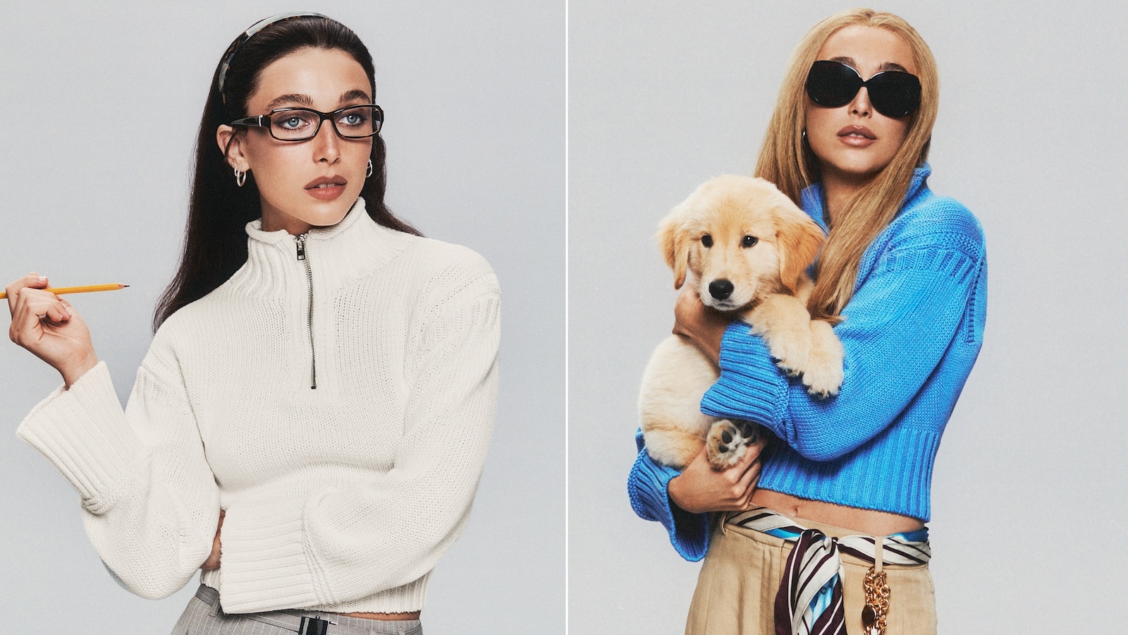 Emma Chamberlain stars in J. Crew's new 'Tiny Rollneck' campaign.
