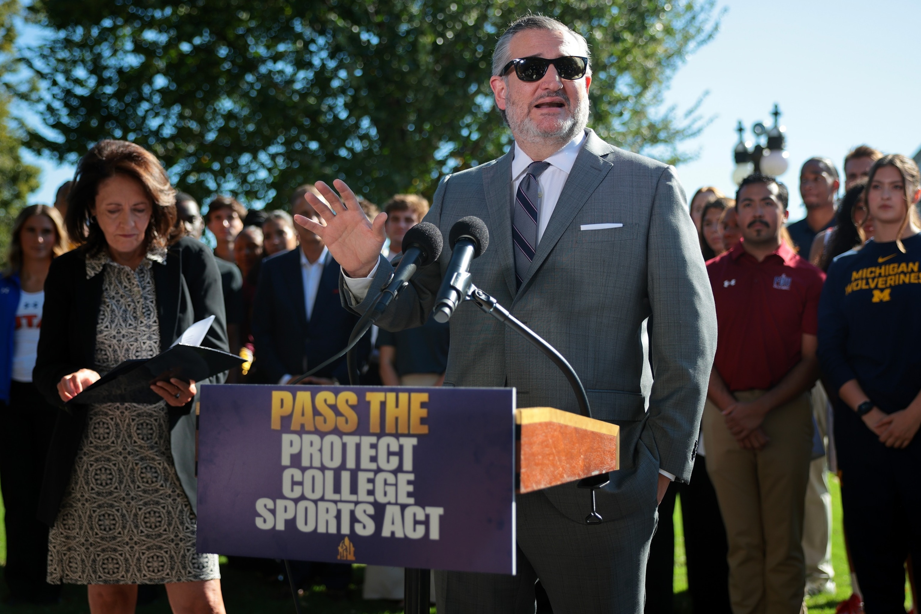 PHOTO: Senators Host PCSA Press Conference With Student Athletes And Coaches