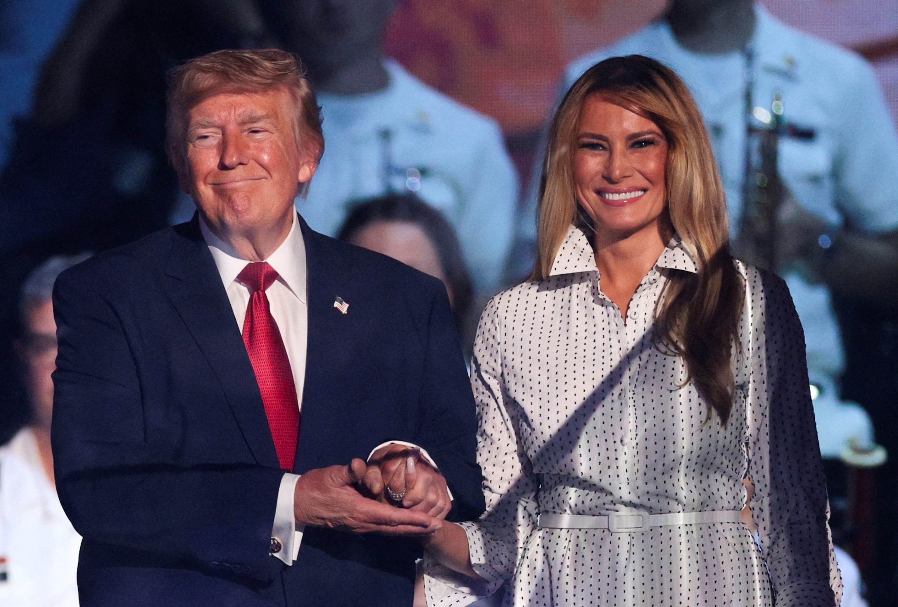 PHOTO: U.S. President Donald Trump holds Fourth of July rally, marking the 250th anniversary of U.S. independence, in Washington