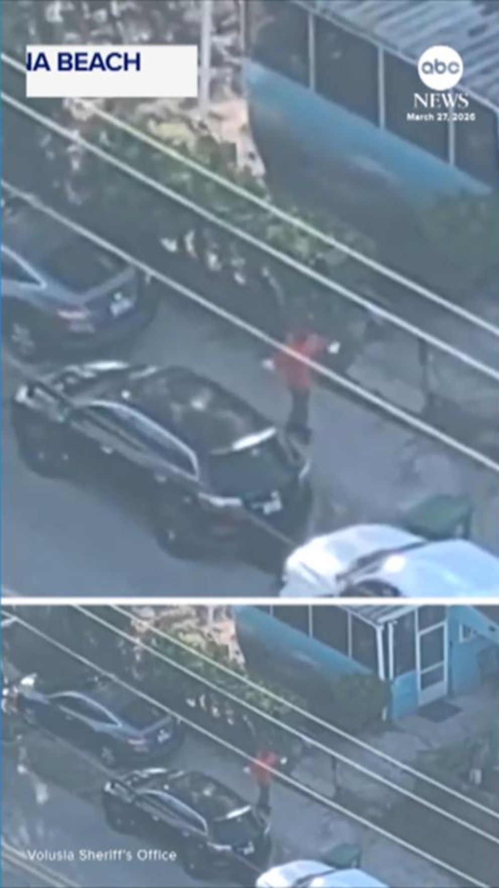 Video Alleged drug dealer hit by flying bag of cocaine as deputies move in