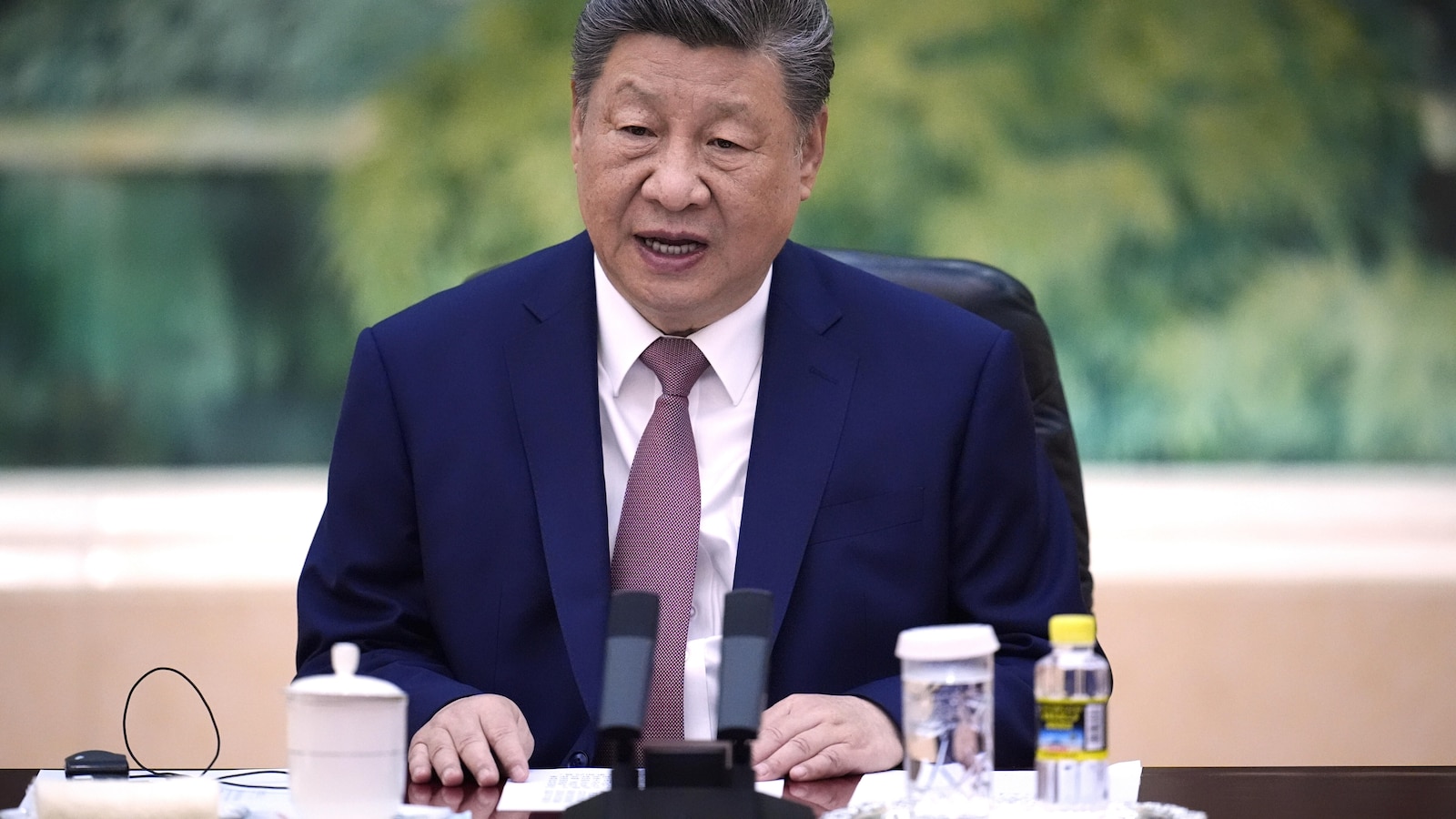 ووصف شي العلاقات الصينية الروسية بأنها “قيمة” في السياق الدولي الحالي