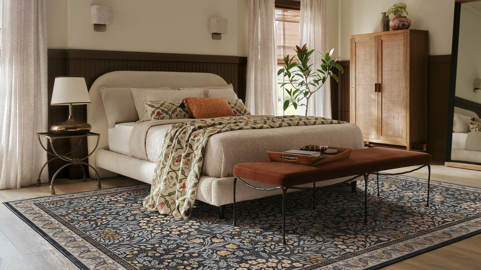 Shop Ruggable's Morris & Co. x The Huntington Collection.
