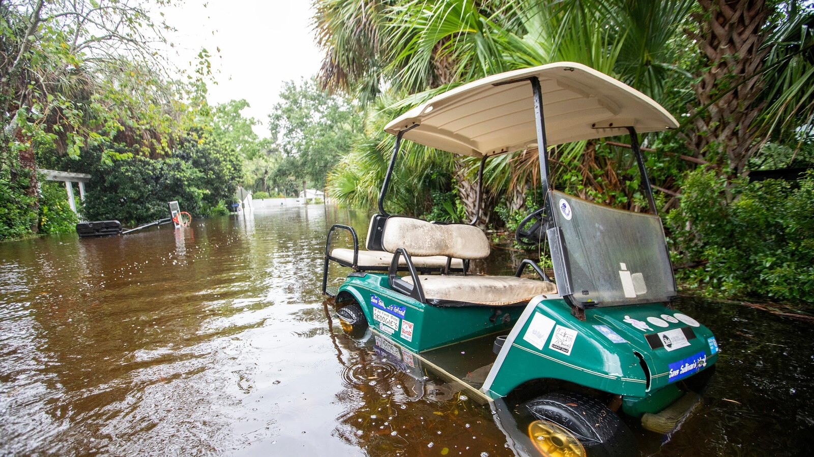  The Latest: A downgraded Debby still threatens with heavy rain and flooding