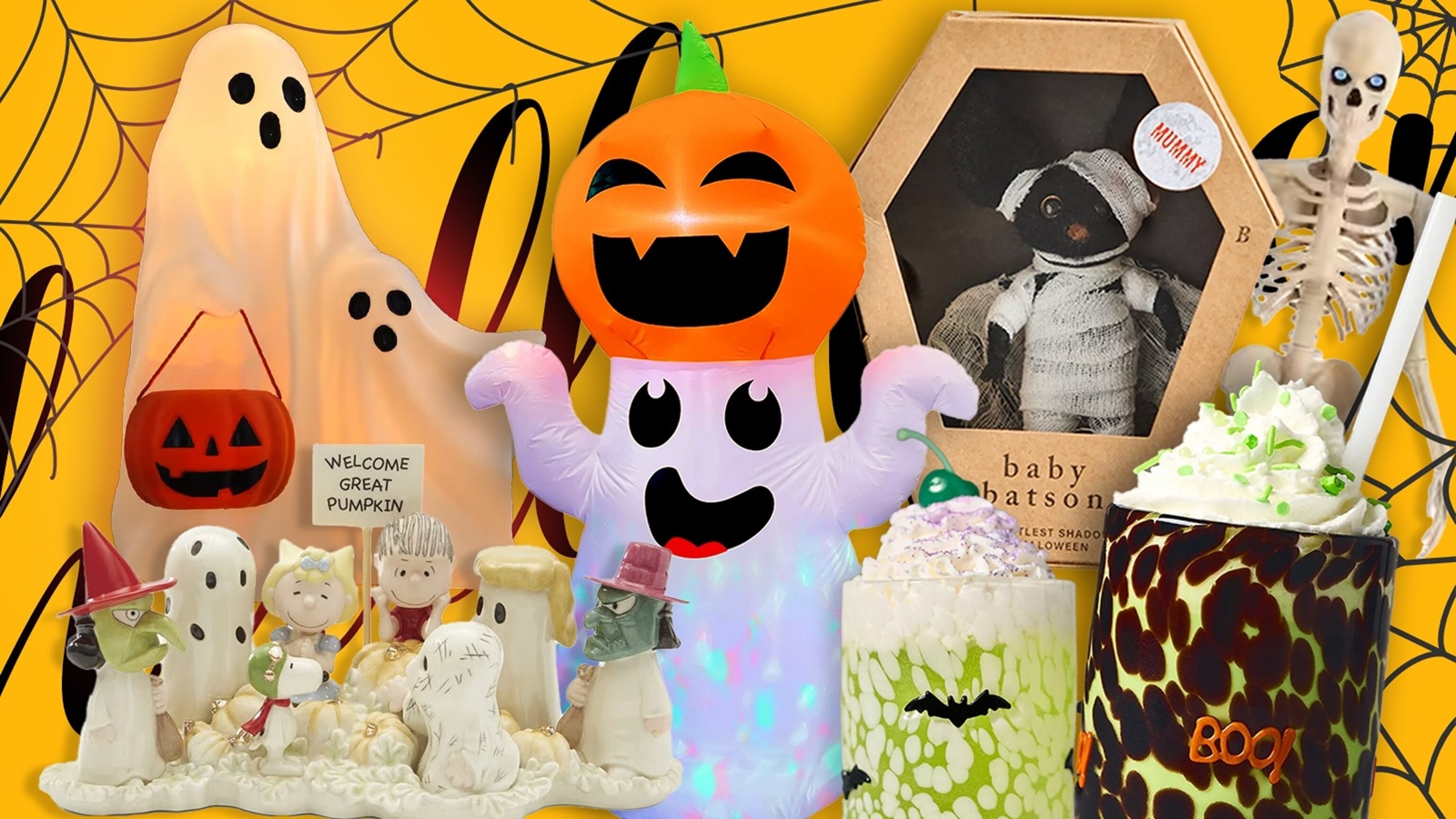Halloween 2025 is almost here! Shop Mothman merch, viral skeletons
