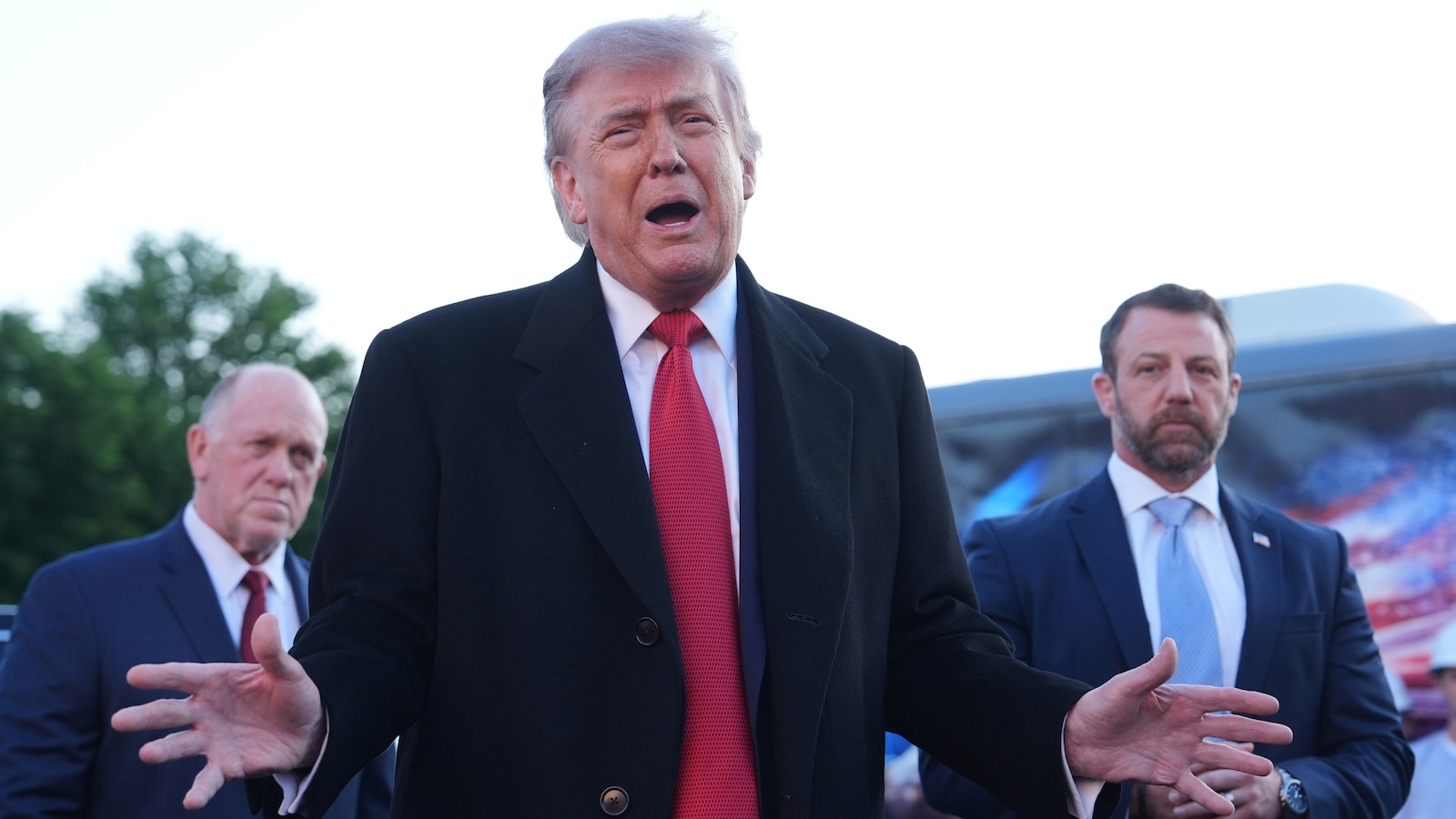 Trump says sculpture garden honoring prominent Americans is planned for park along Potomac River