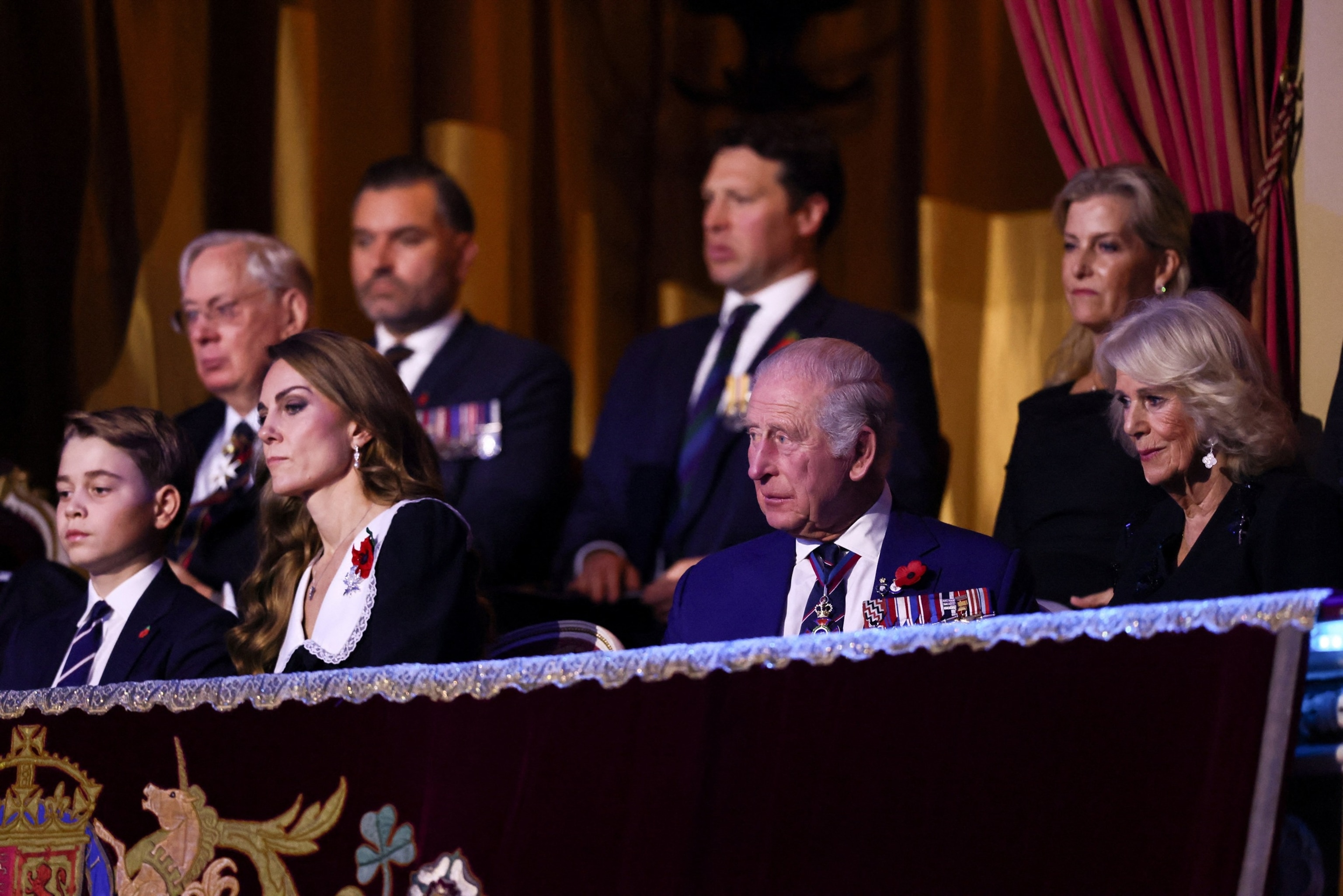 Prince George accompanies Princess Kate, King and Queen to Festival of  Remembrance - ABC News