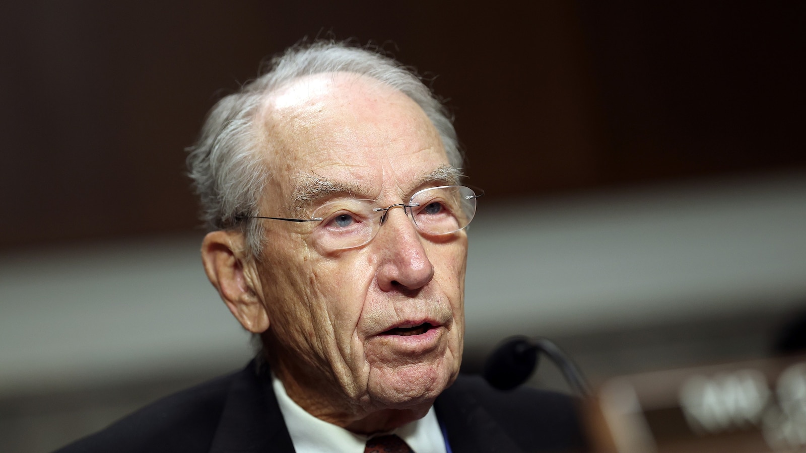 Iowa Republican Sen. Chuck Grassley, the oldest sitting U.S. senator, lamented the possibility that a Democratic governor could appoint his successor if he were to die in office, according to video of remarks he delivered late last week.