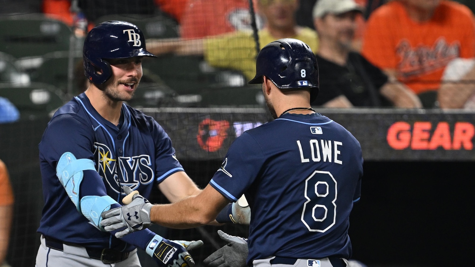 Lowe and Mangum homer and Rays flirt with no-hitter in 6-2 win over Orioles