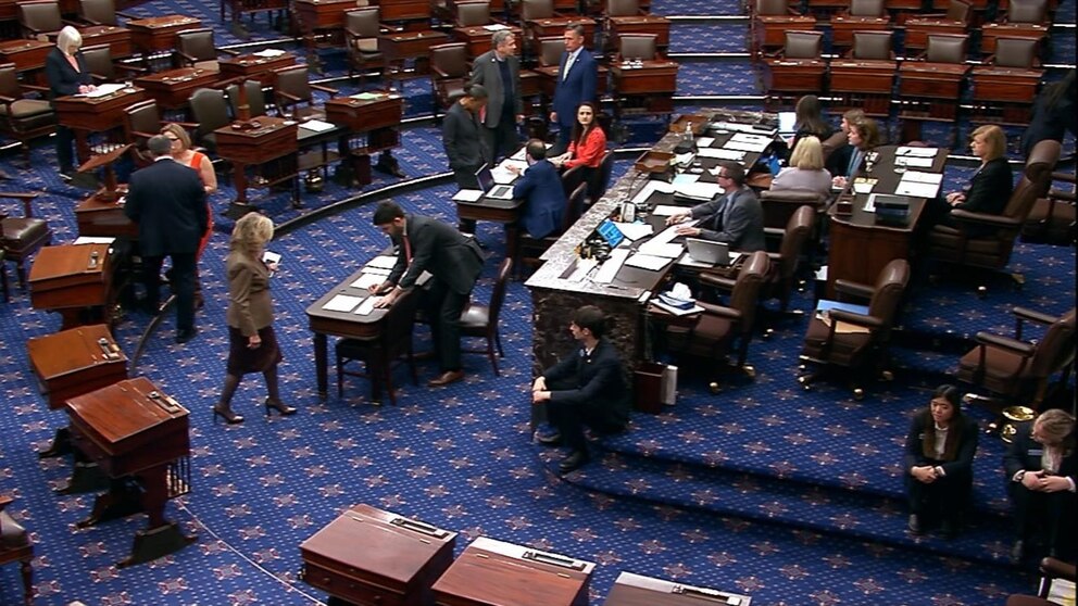 Video Senate GOP blocks bipartisan border deal - ABC News