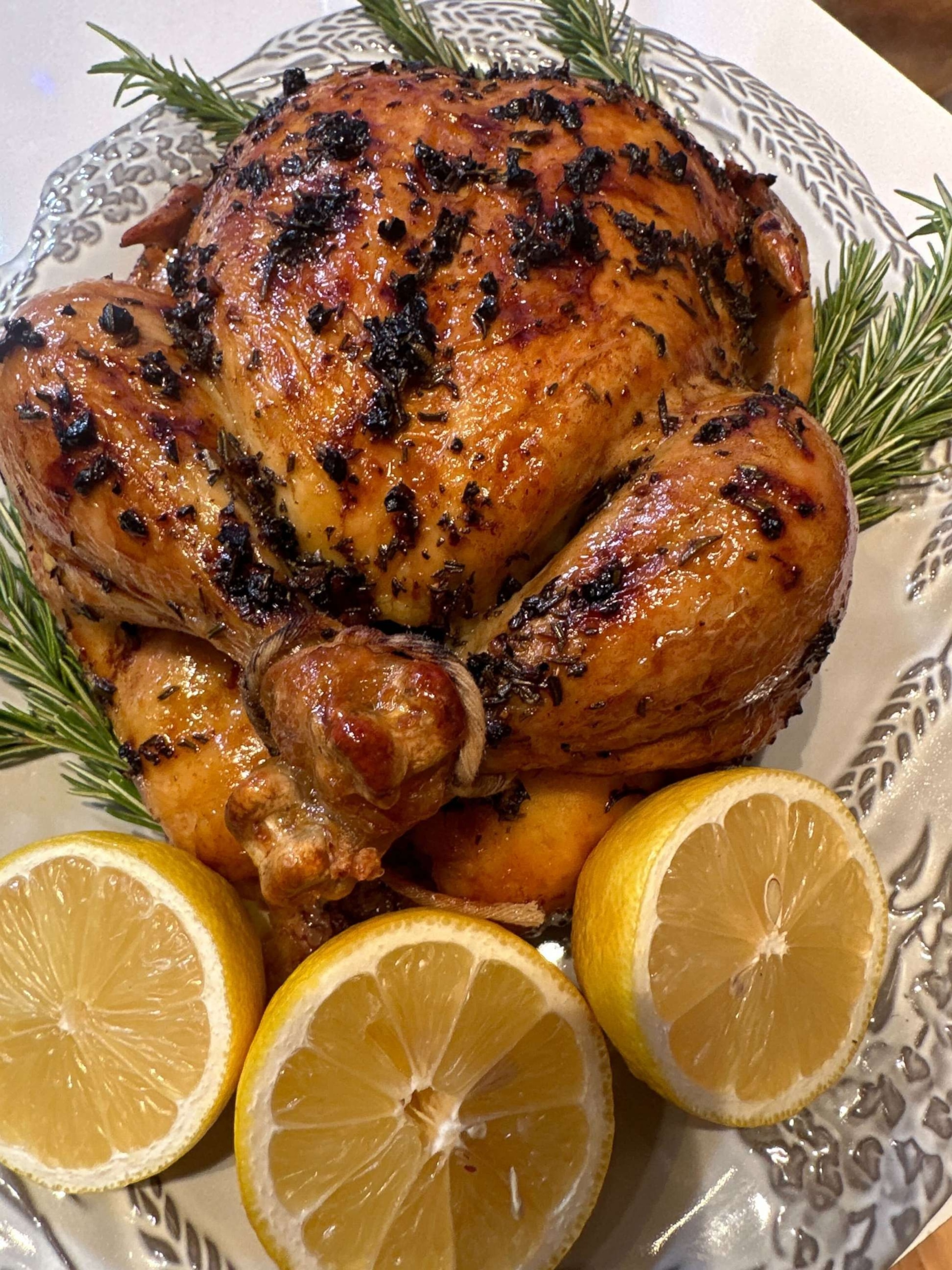 PHOTO: Herb-roasted chicken.