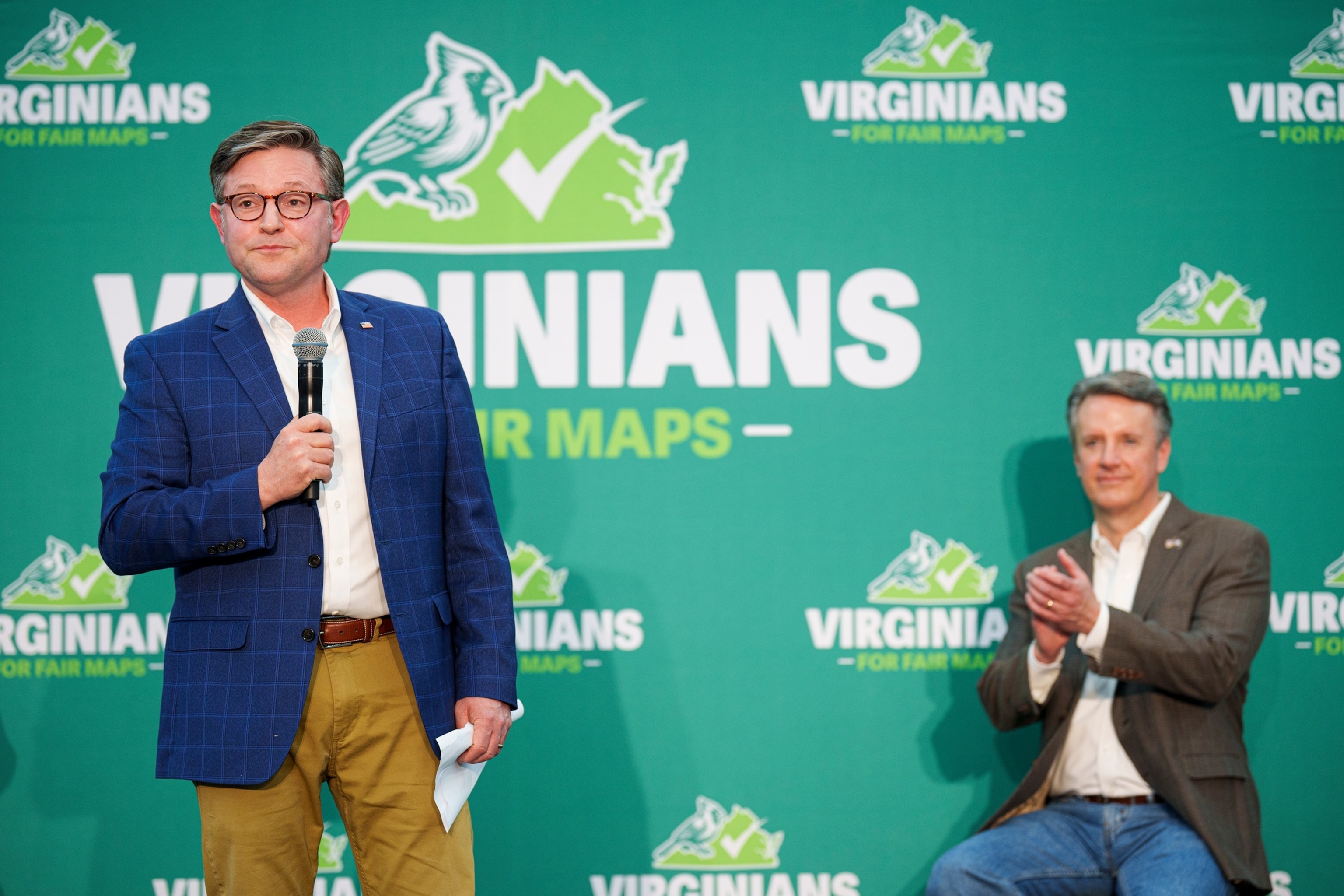 FOTO: Virginianos por la manifestación de mapas justos