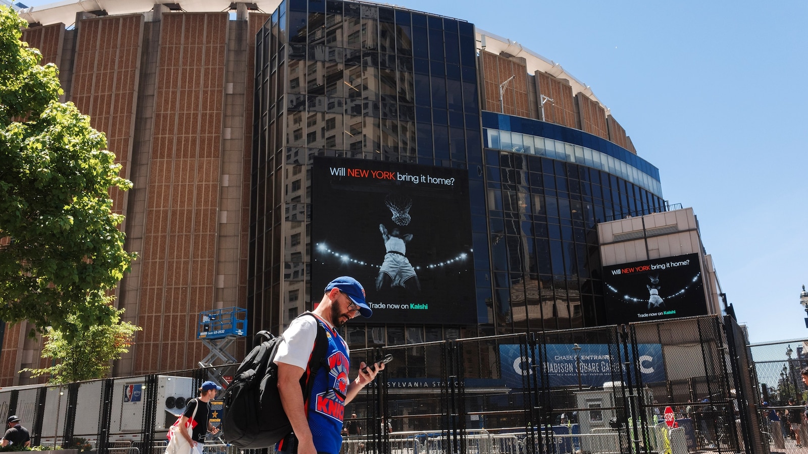 'Lockdown': Security ramped up at Madison Square Garden as Trump goes to NBA Finals