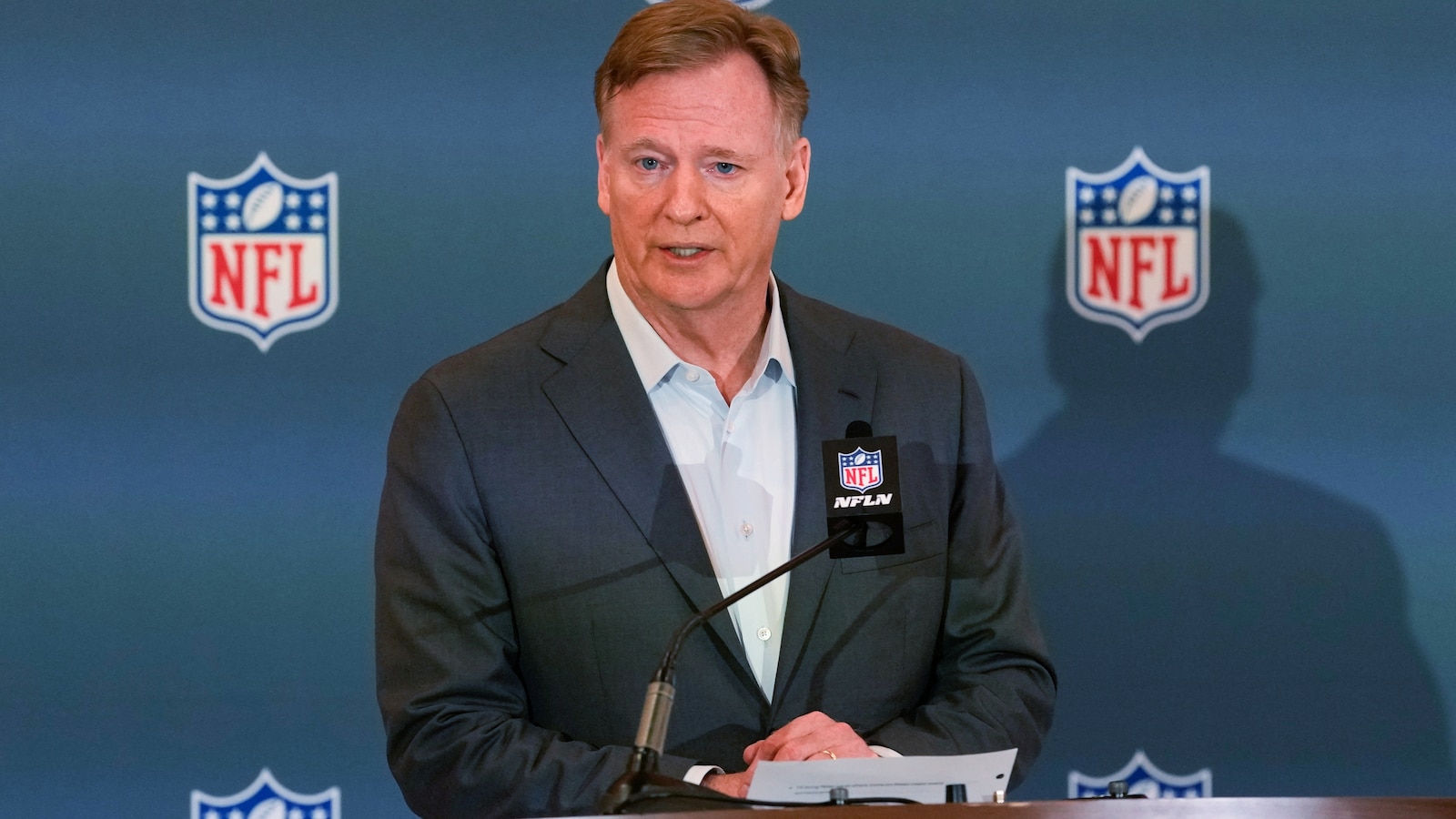 NFL commissioner Roger Goodell won't testify before Congress about league's TV and streaming deals