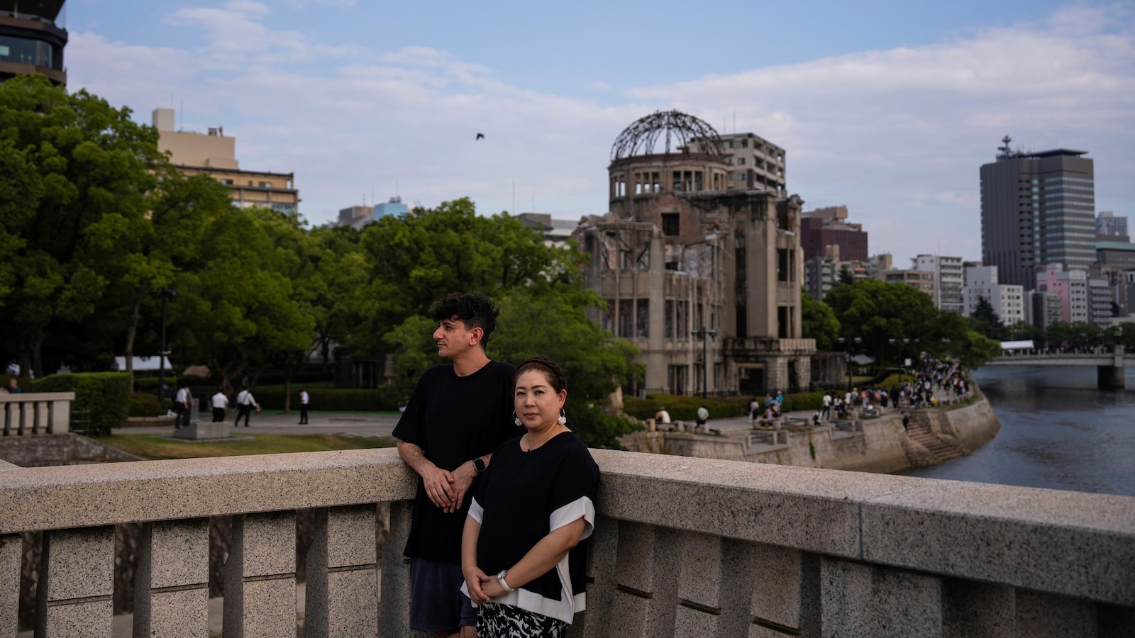 Grandchildren of men who experienced A-bomb attacks 80 years ago now work for peace