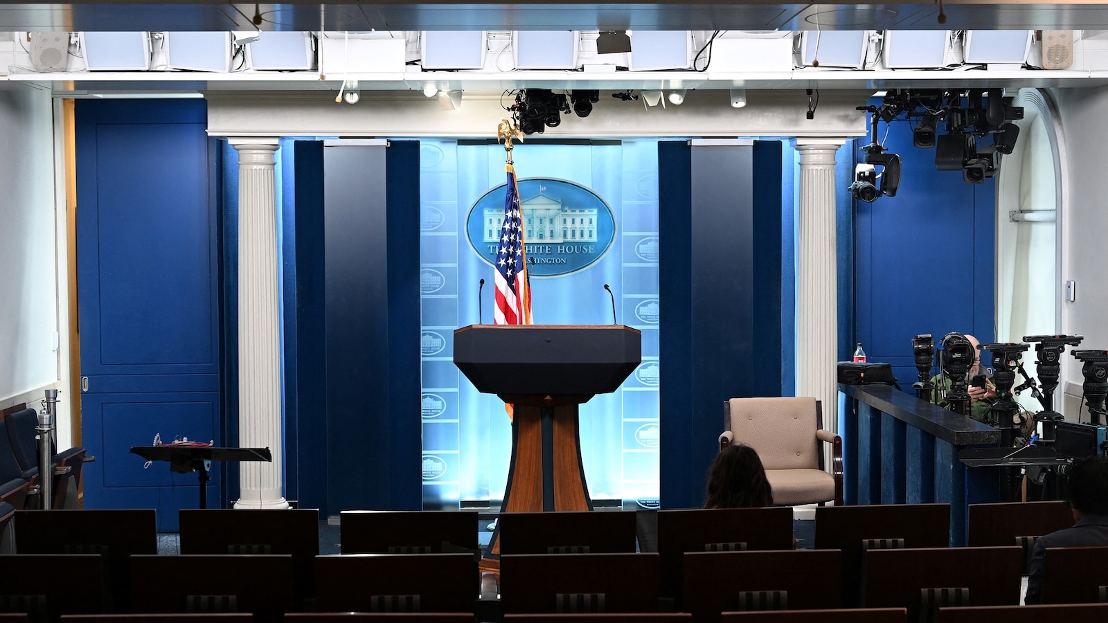 The Department of Justice is defending President Trump’s decision to ban CNN, MS NOW and Politico from the White House, pushing for a broad expansion of the president's power to determine which reporters and outlets can access the White House. Read more: