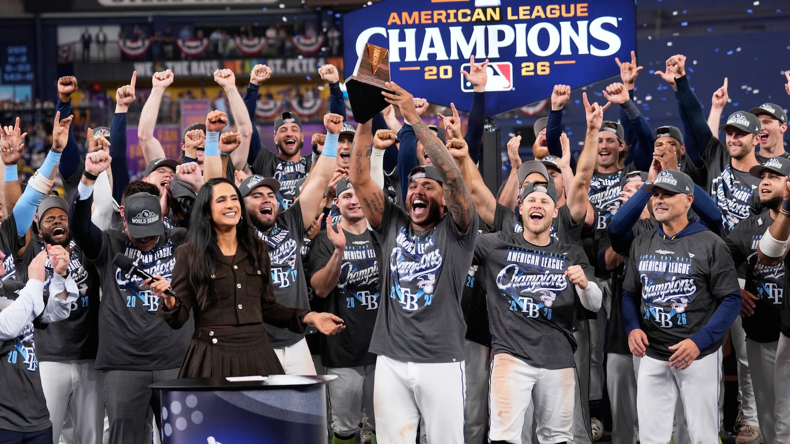Díaz, Caminero and Peralta lead Rays to 7-3 win over Guardians and a trip ...