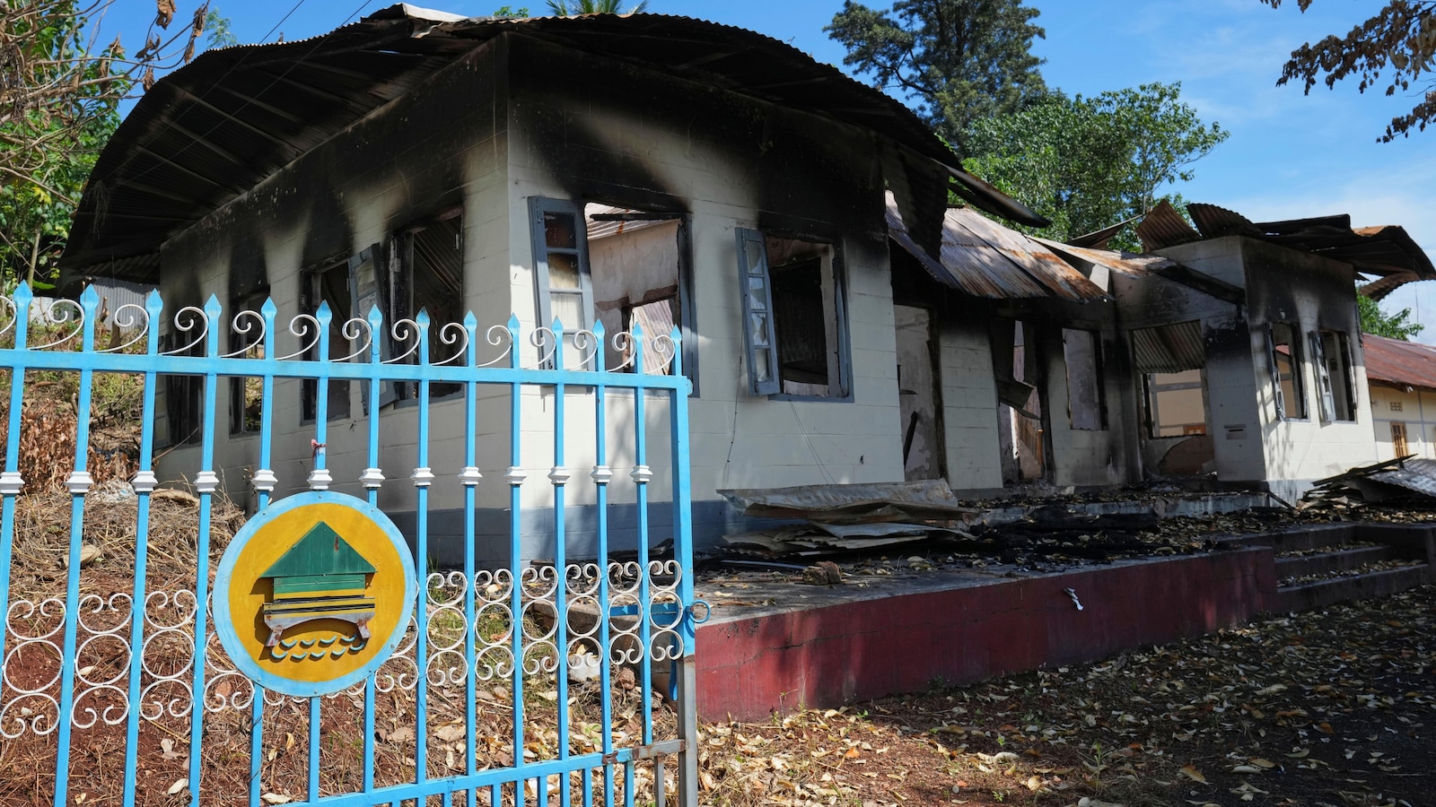 Myanmar town lies in shambles as both sides in civil war vie for control