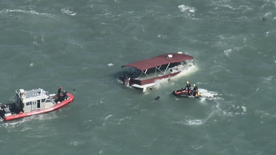 Boat Sinks Near Alcatraz; One Dead, Three Missing