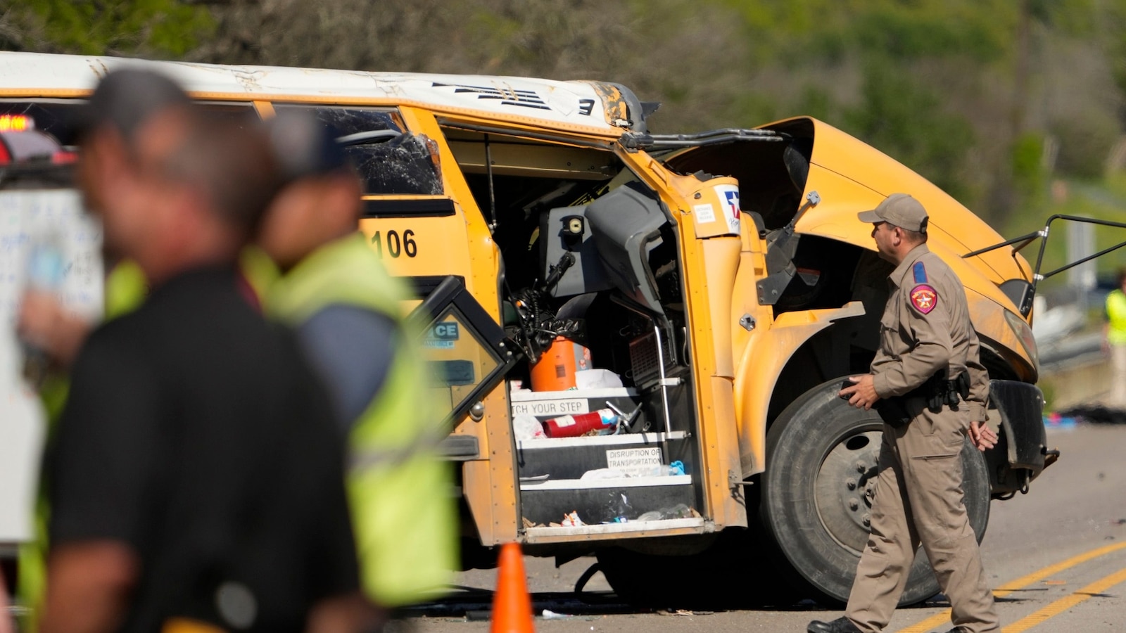 At least 2 dead, including student, in crash involving school bus on ...
