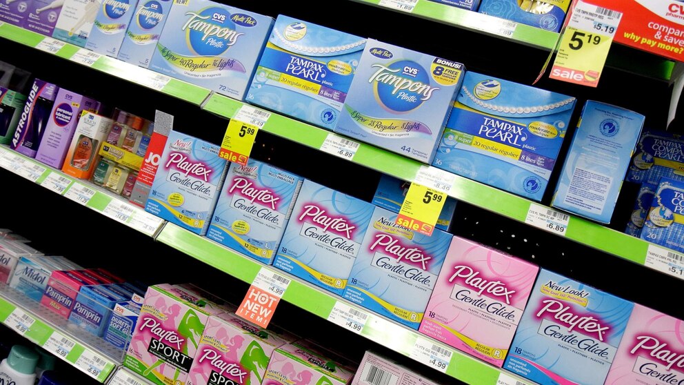 CVS lowers price of period products by 25, pays 'tampon tax' in some