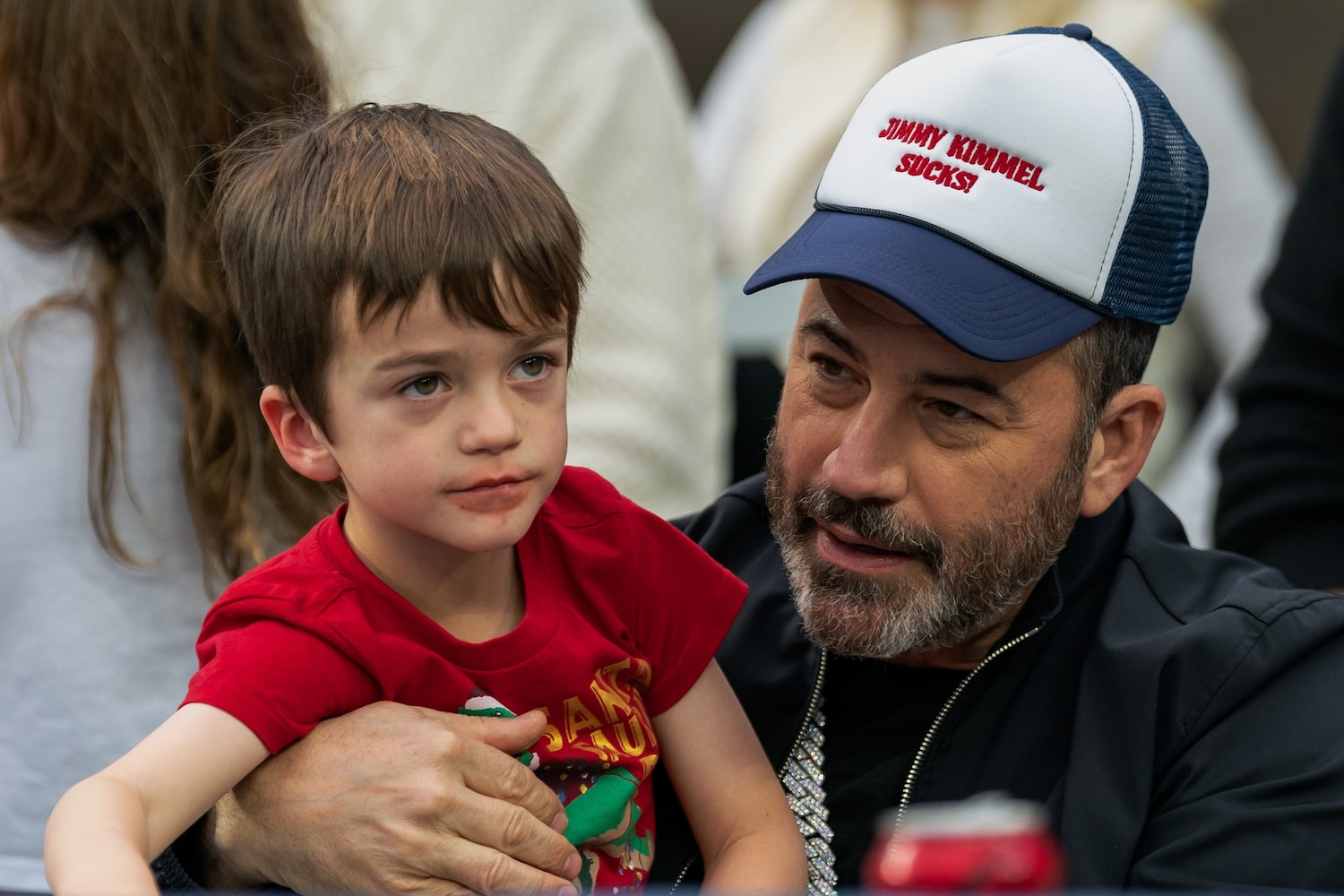 Jimmy Kimmel shares wild hawk homecoming from the hospital after son's  heart surgery - ABC News