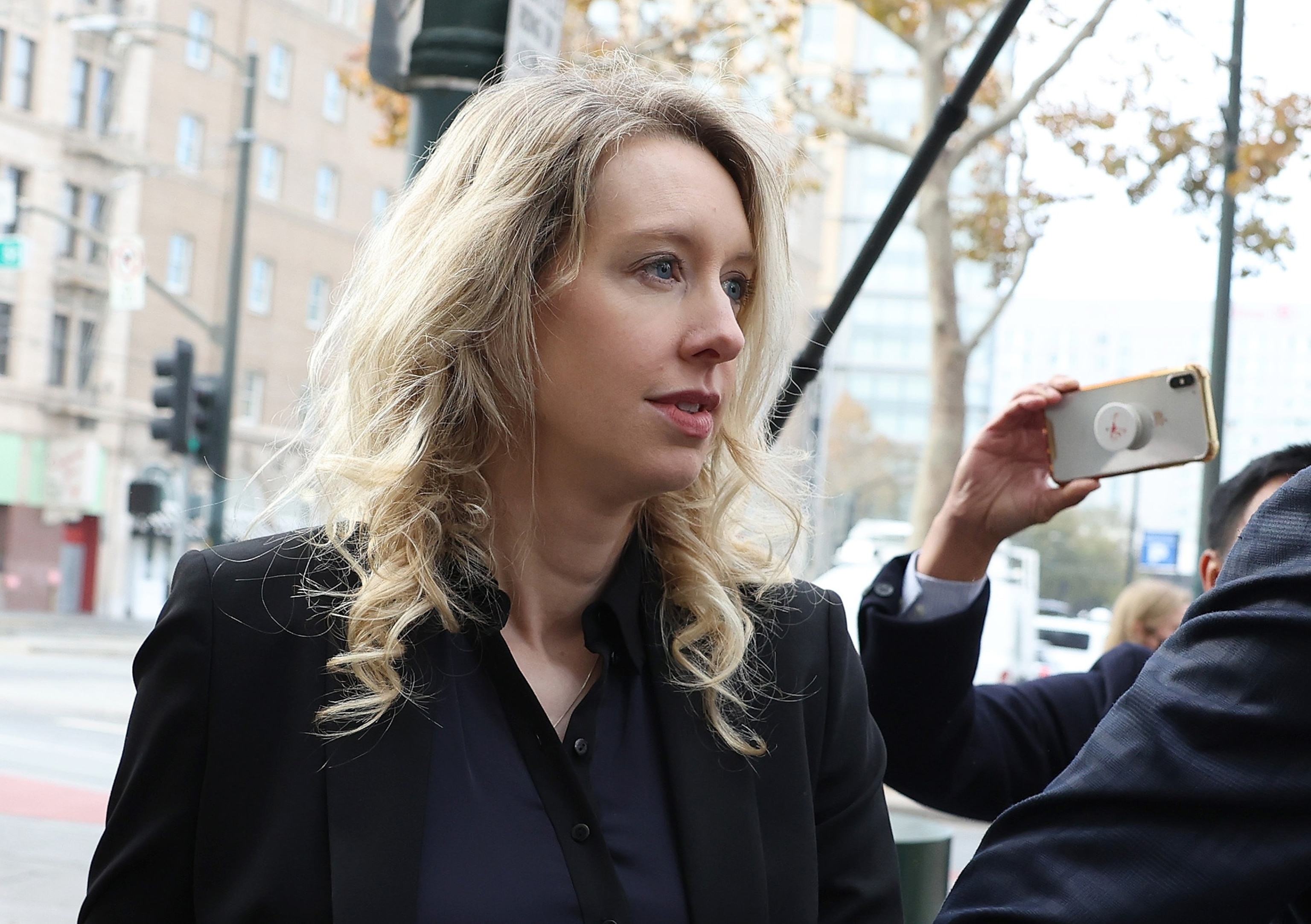 PHOTO: In this Nov. 18, 2022, file photo, former Theranos CEO Elizabeth Holmes appeared in federal court in San Jose, Calif., for sentencing after being convicted of four counts of fraud.