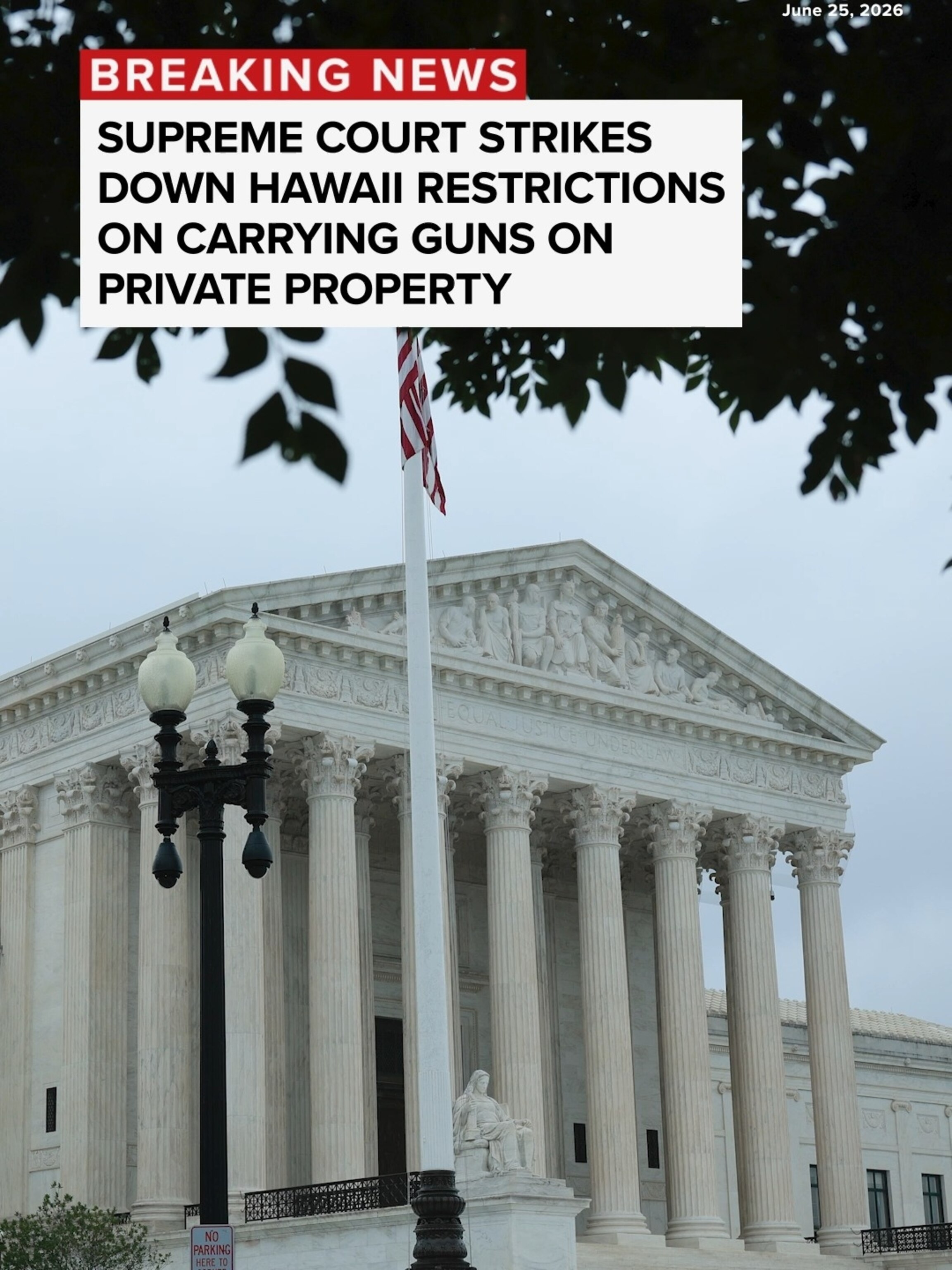 Video Supreme Court strikes down Hawaii restrictions on carrying