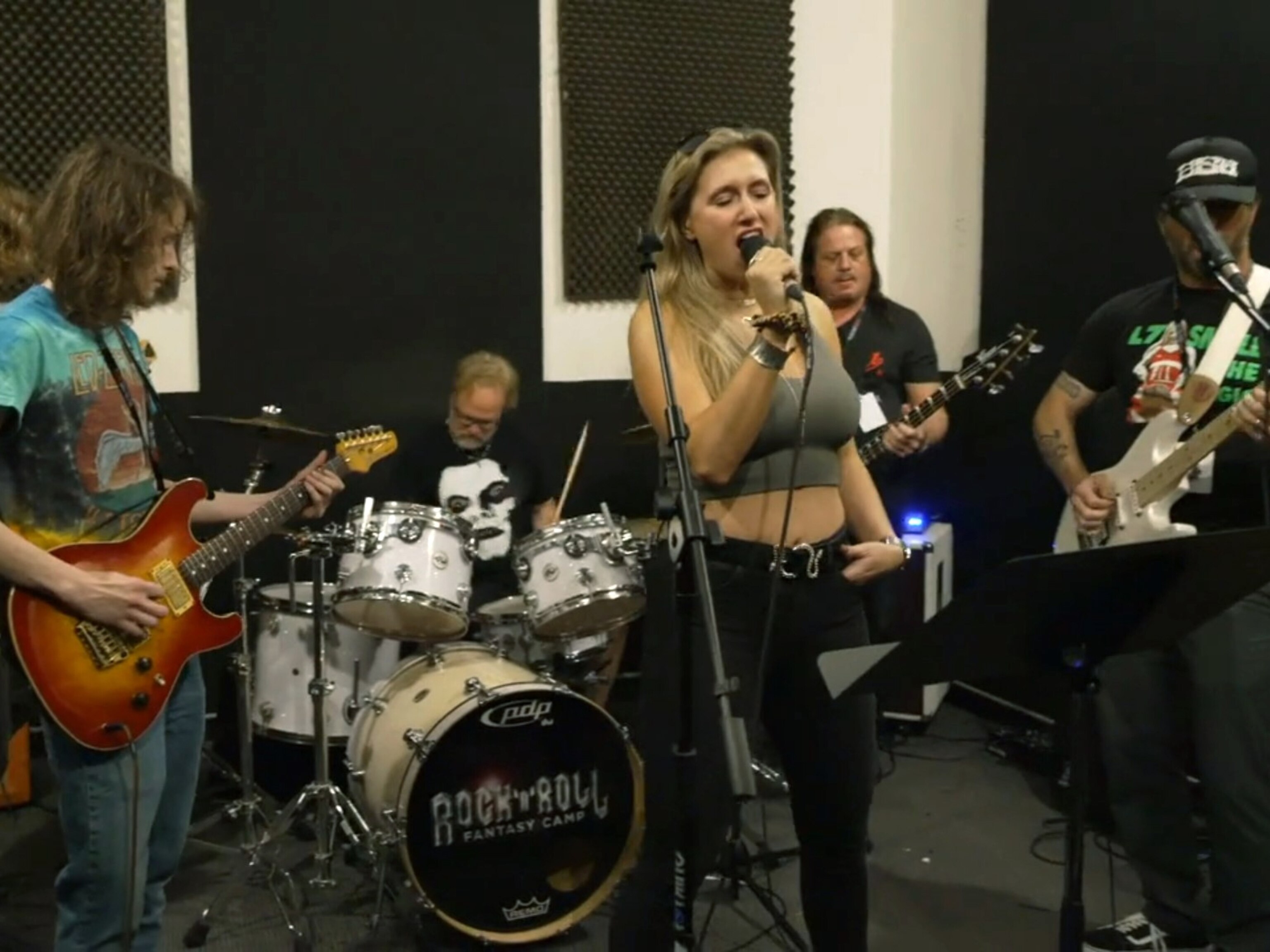 Rock 'n' roll camp gives adults chance to live out music dreams