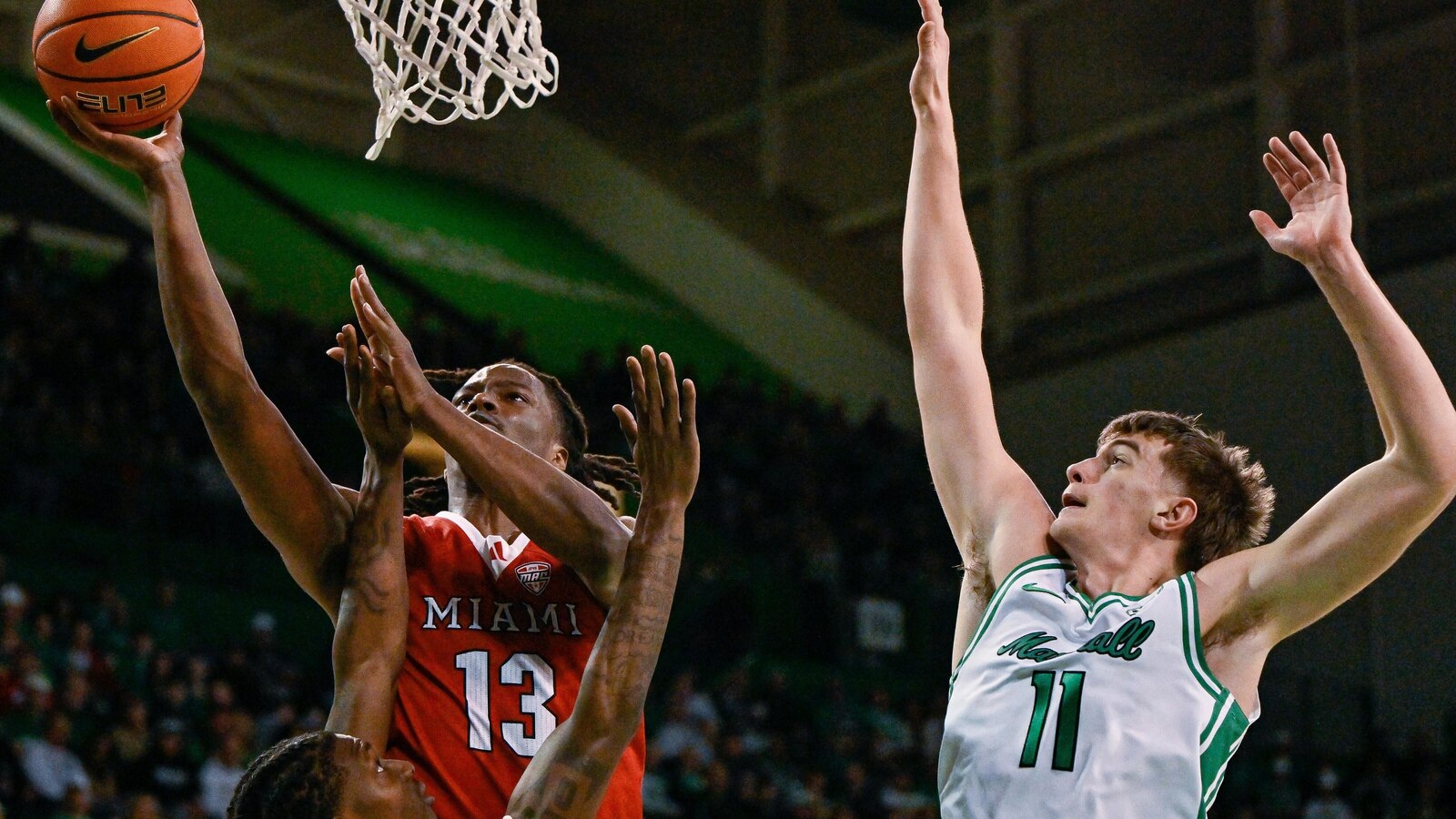 No. 23 Miami (Ohio) moves to 24-0 with 90-74 win at Marshall - ABC News