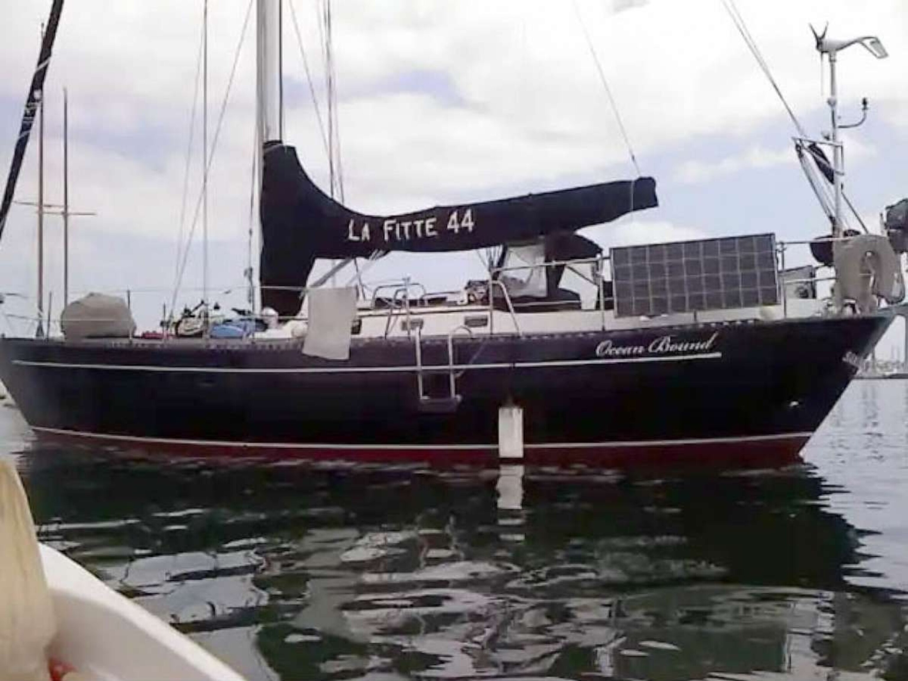 PHOTO: Ocean Bound sailboat, the boat three Americans were sailing from Mexico in before going missing.