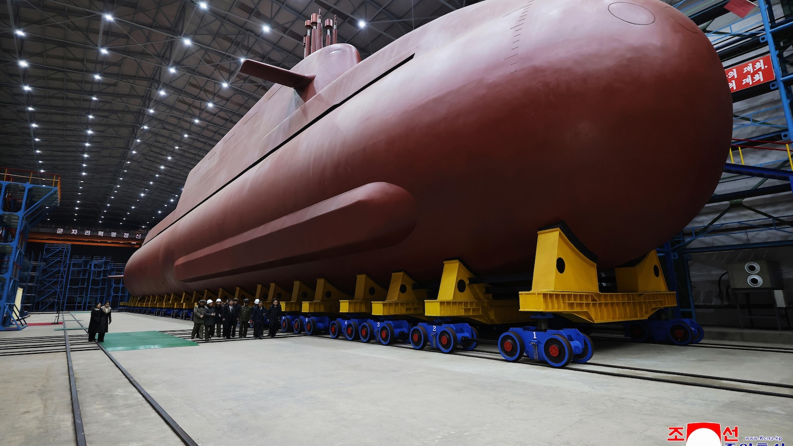 Северна Корея демонстрира очевиден напредък в изграждането на ядрена подводница